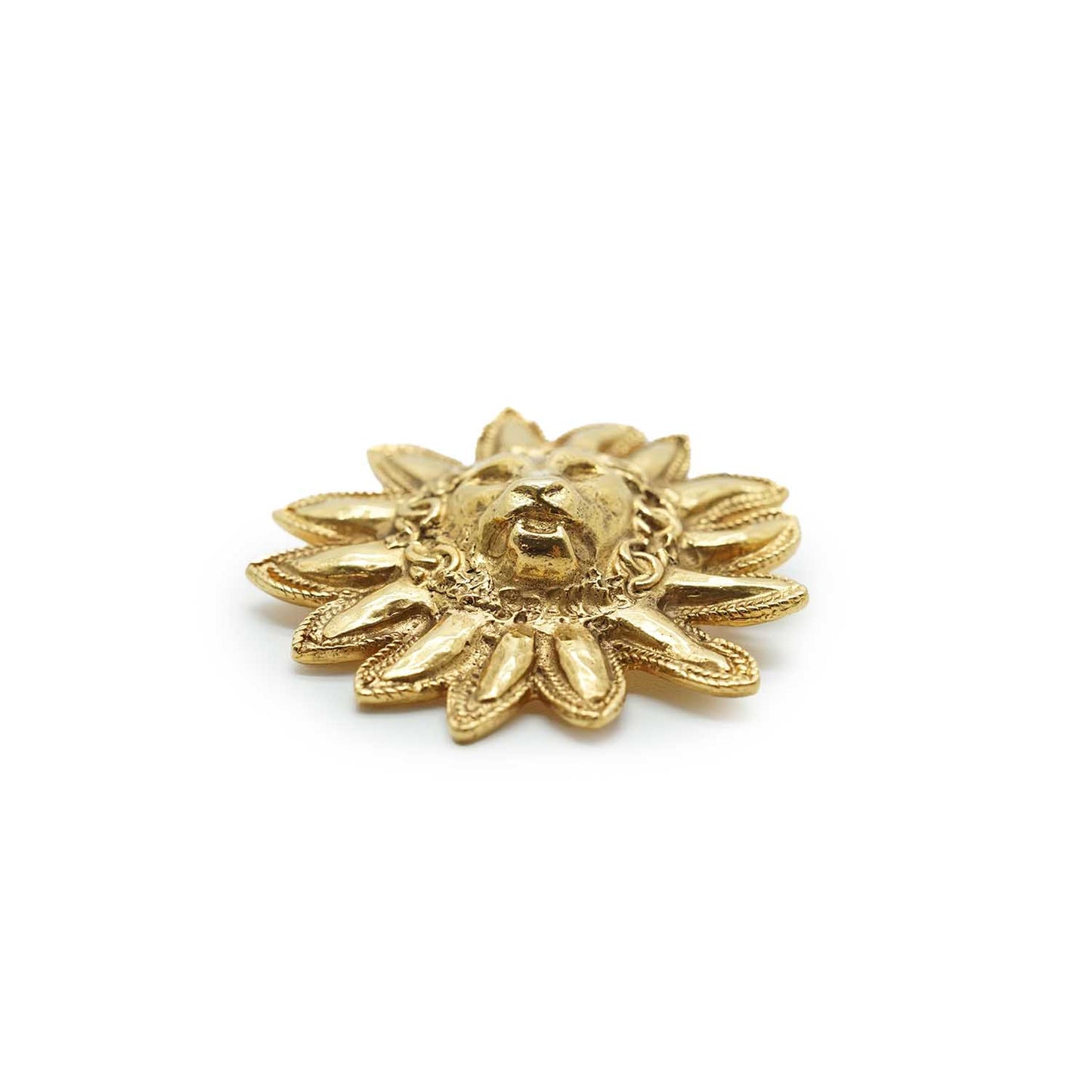 Lion Sun Brooch GP
