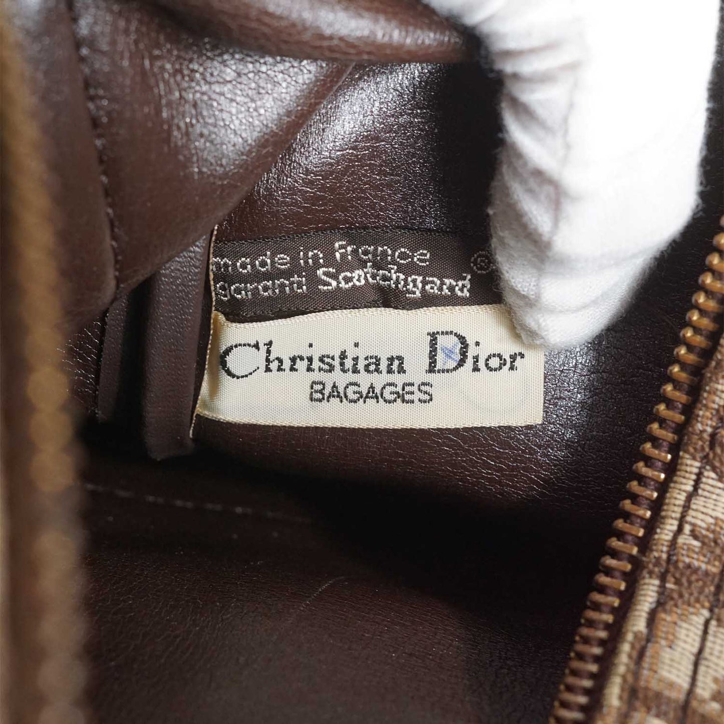 Christian Dior Bagages Trotter Boston Bag