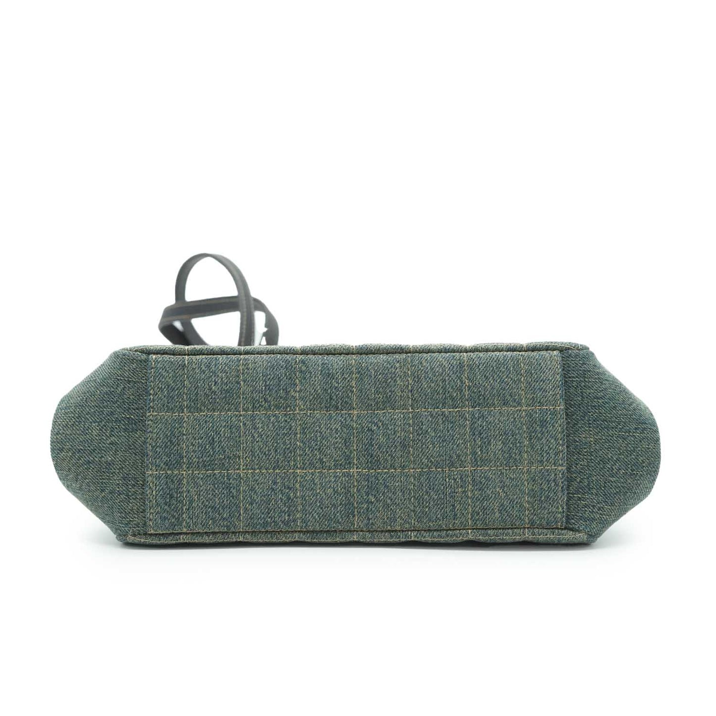 CC Chocolate Bar Denim Shoulder Bag
