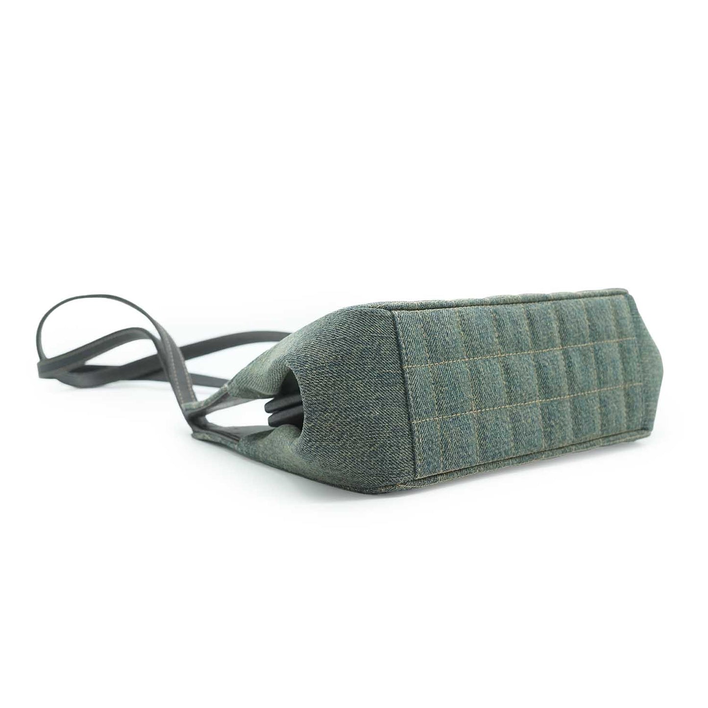 CC Chocolate Bar Denim Shoulder Bag