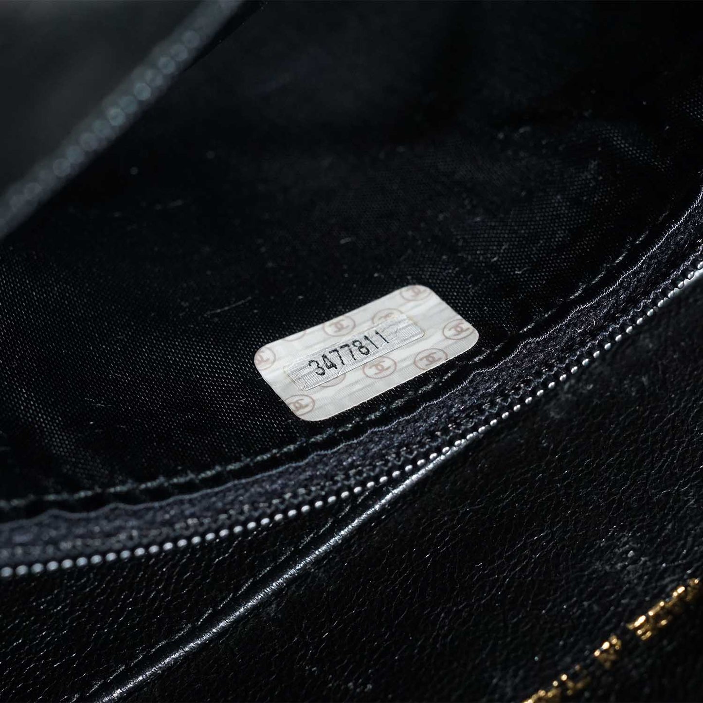 CC Lambskin Matelasse Fringe Shoulder Bag