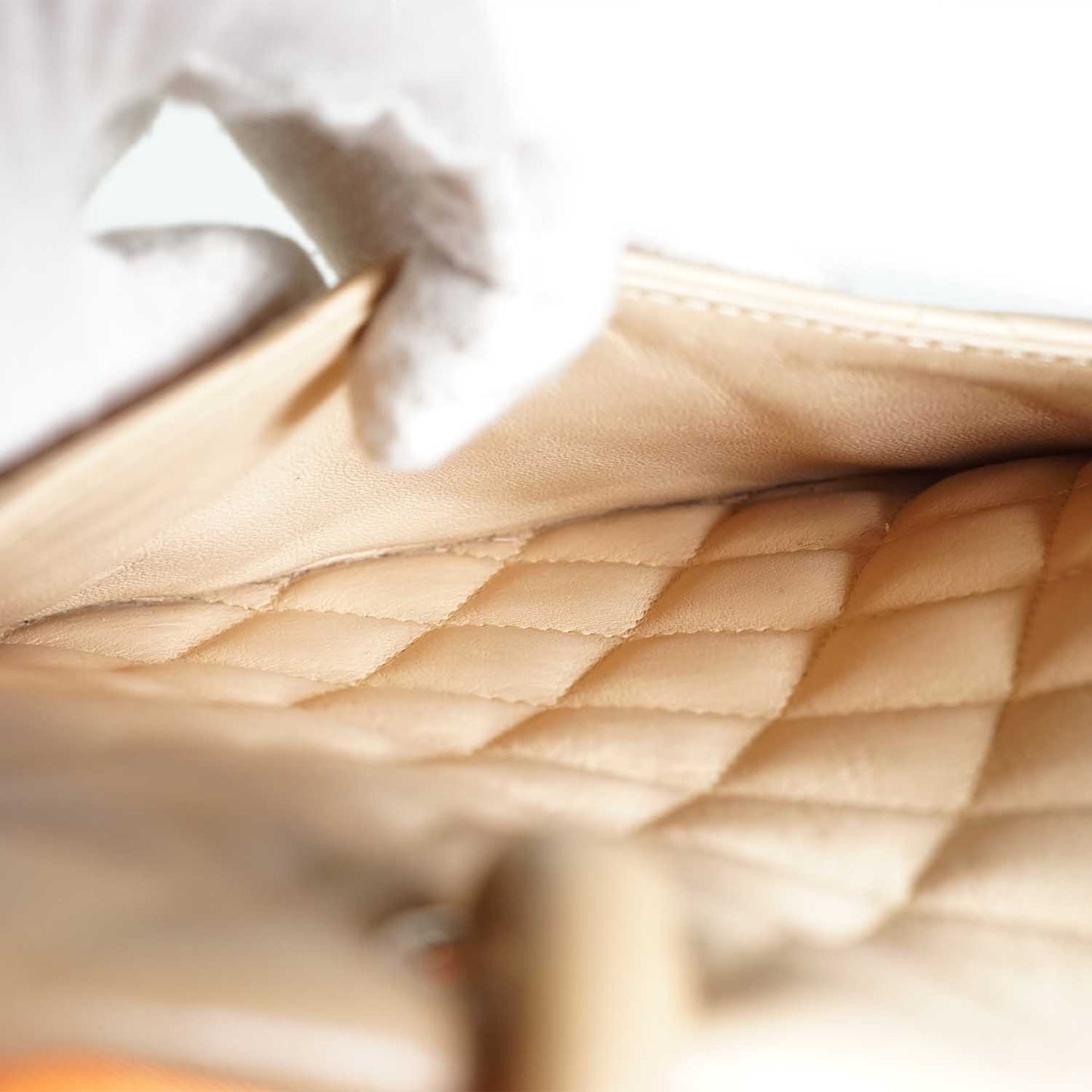 Cambon Lambskin Matelasse Tote