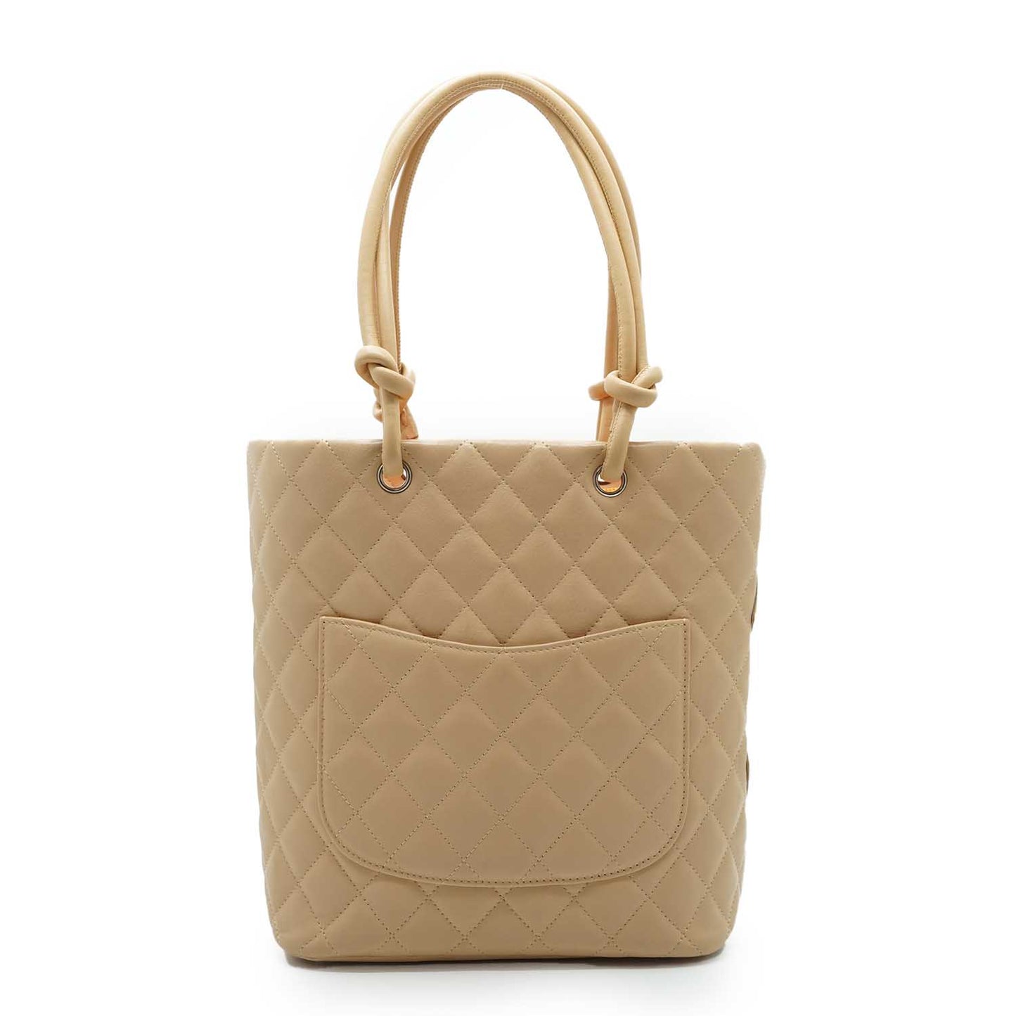 Cambon Lambskin Matelasse Tote