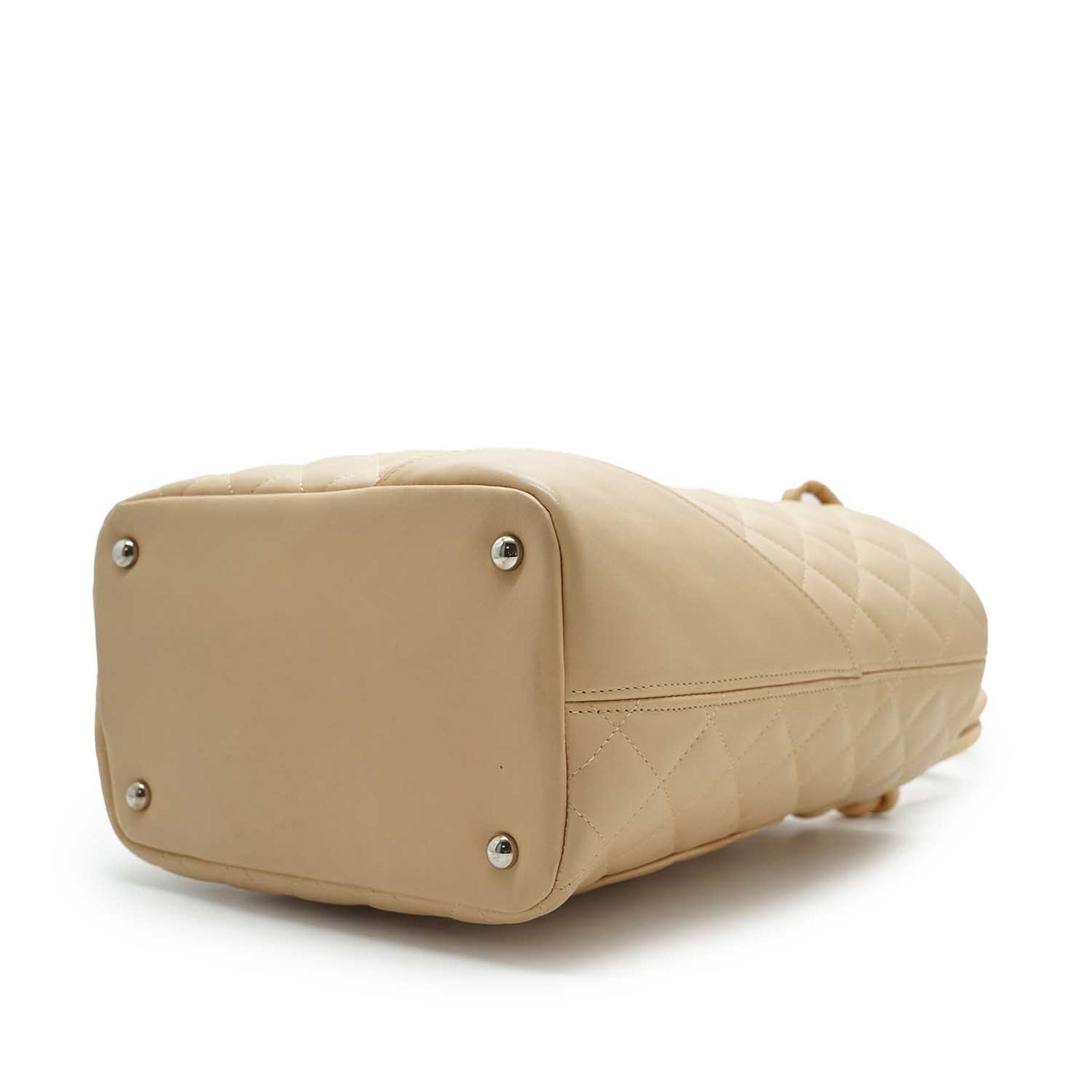 Cambon Lambskin Matelasse Tote