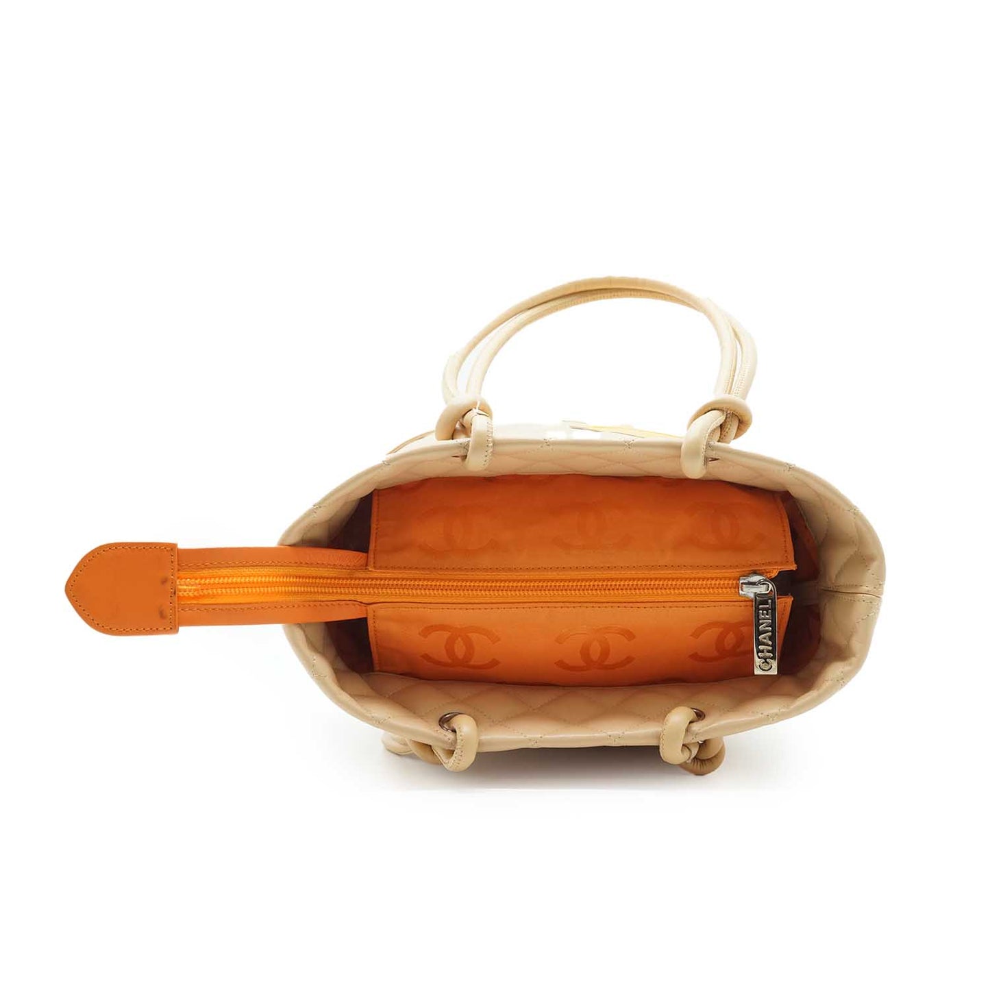 Cambon Lambskin Matelasse Tote