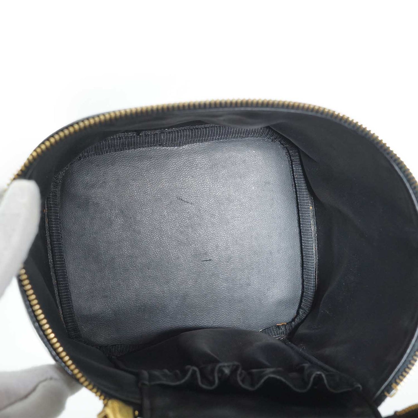 Caviar Skin Vanity Bag (damaged sticker)
