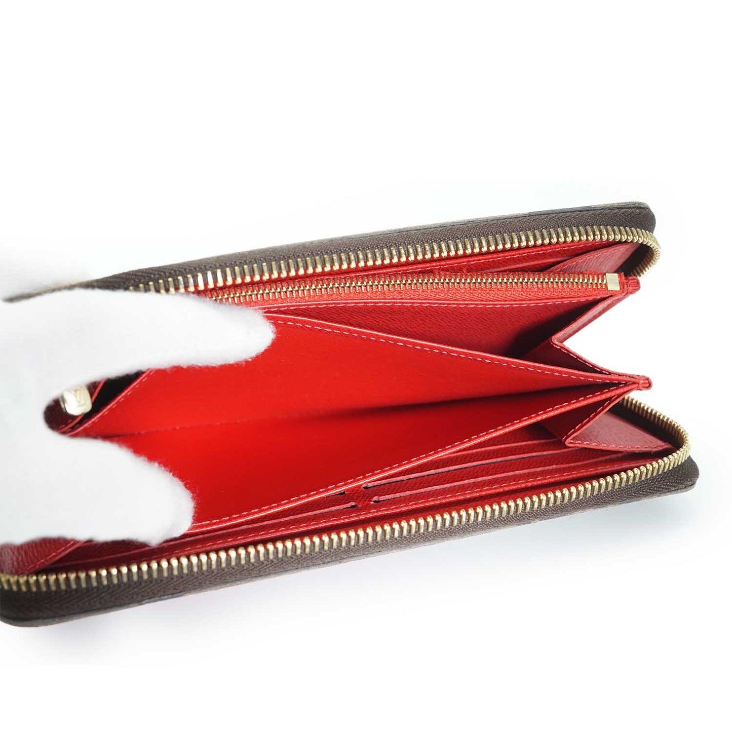 Monogram Sticker Zippy Long Wallet