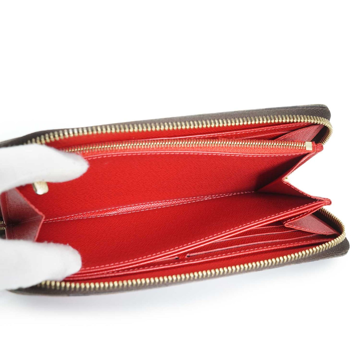 Monogram Sticker Zippy Long Wallet