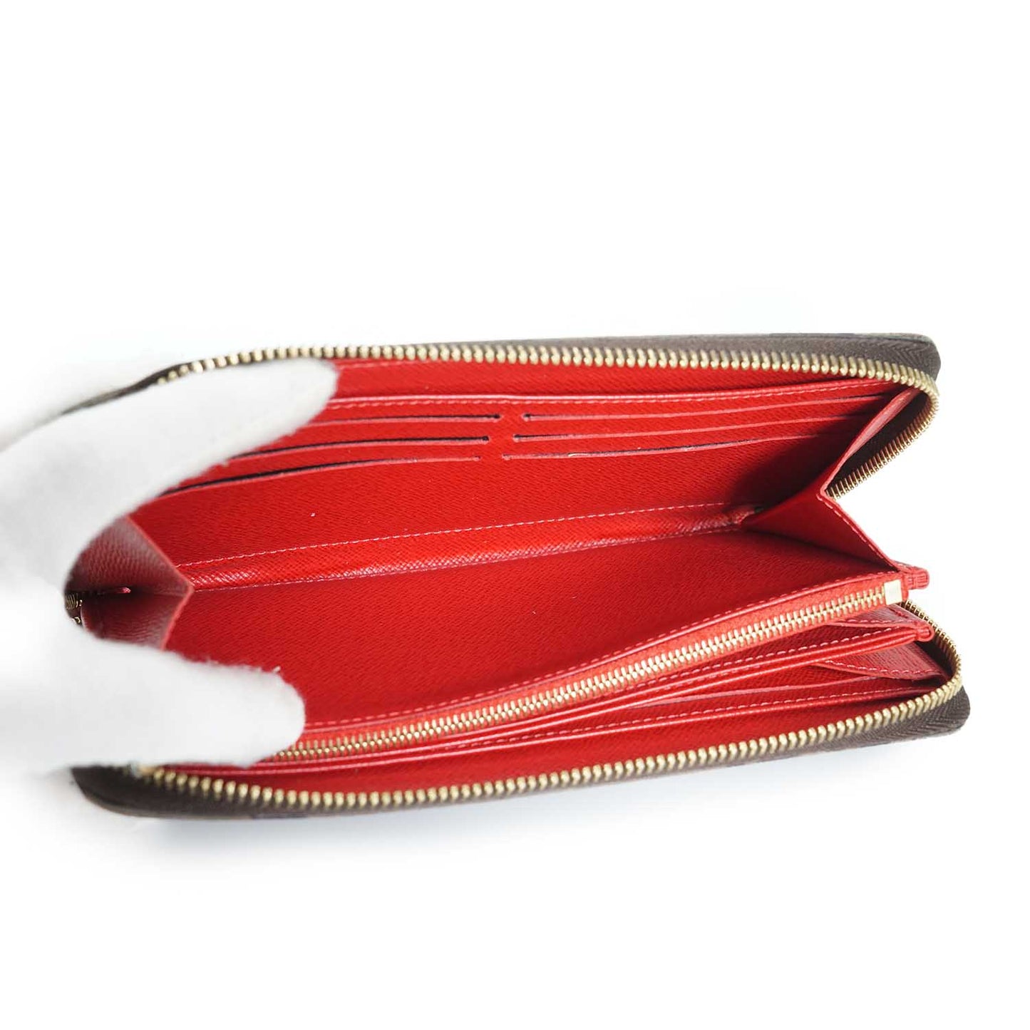 Monogram Sticker Zippy Long Wallet