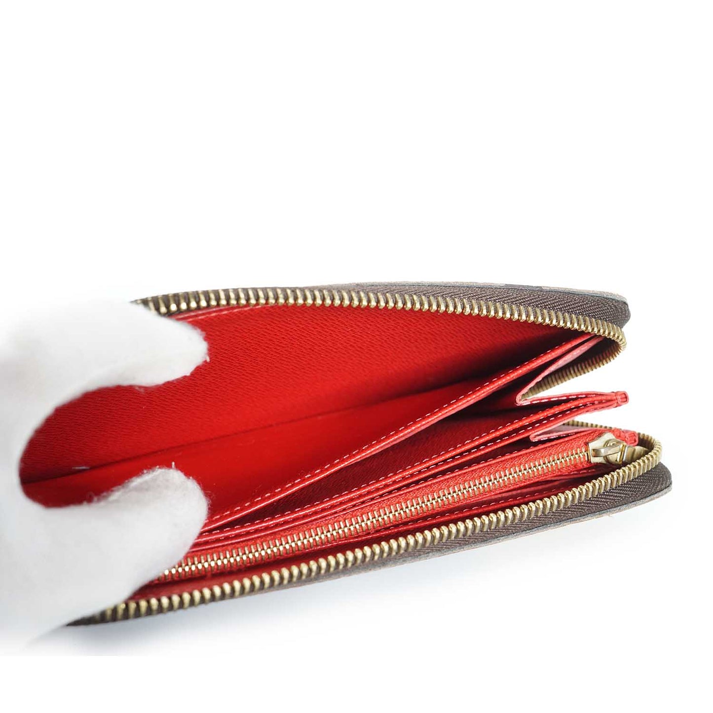 Monogram Sticker Zippy Long Wallet