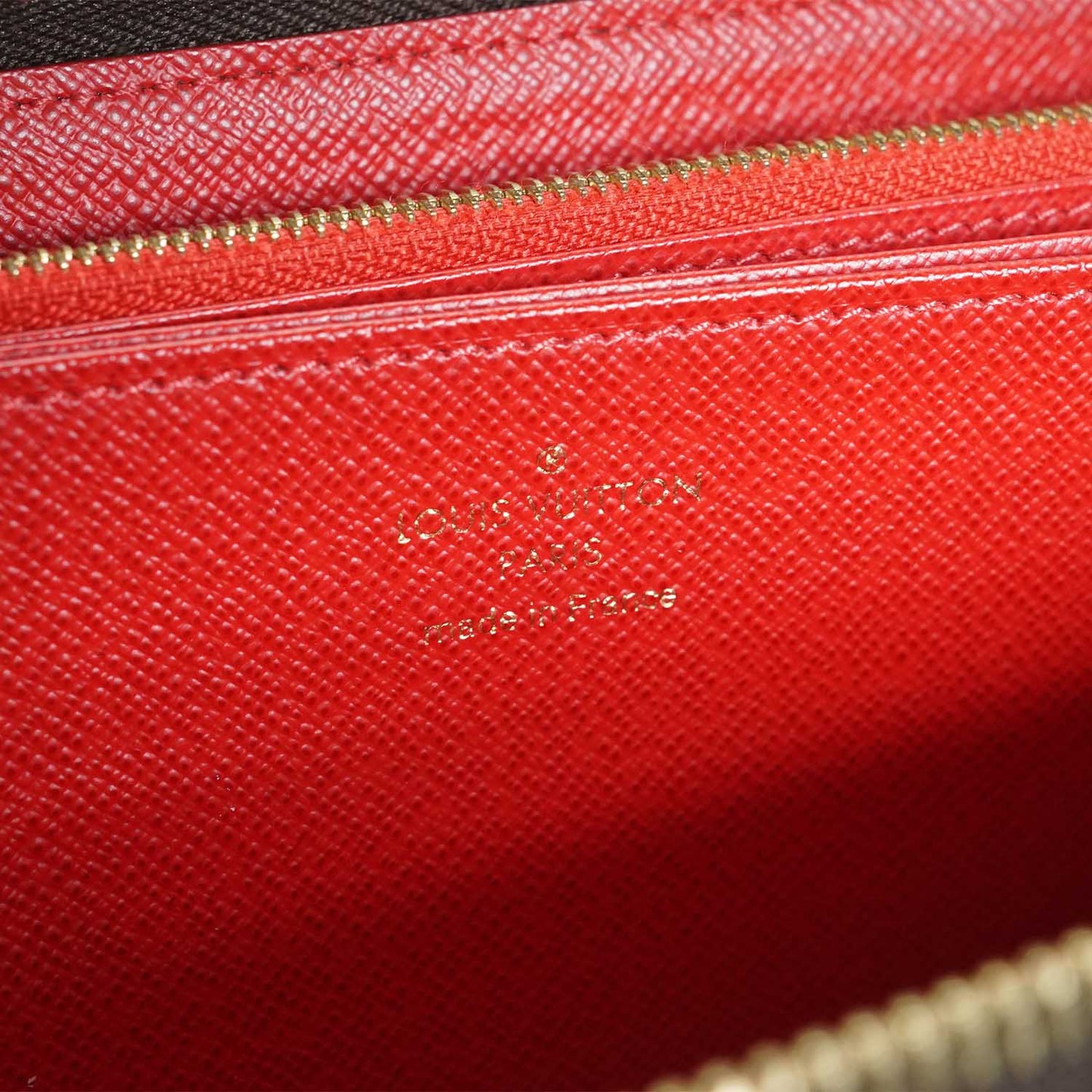 Monogram Sticker Zippy Long Wallet