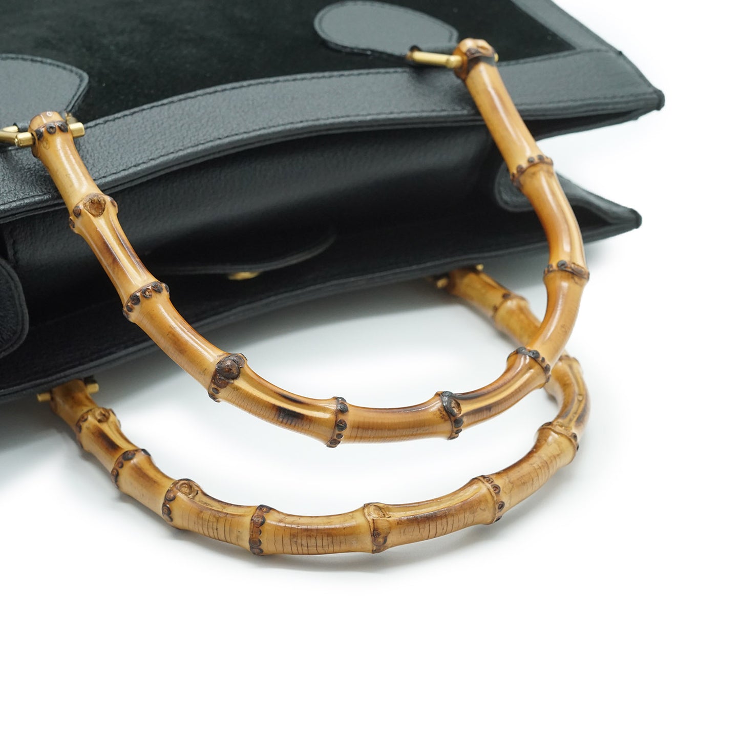 Vintage Bamboo Diana Handbag