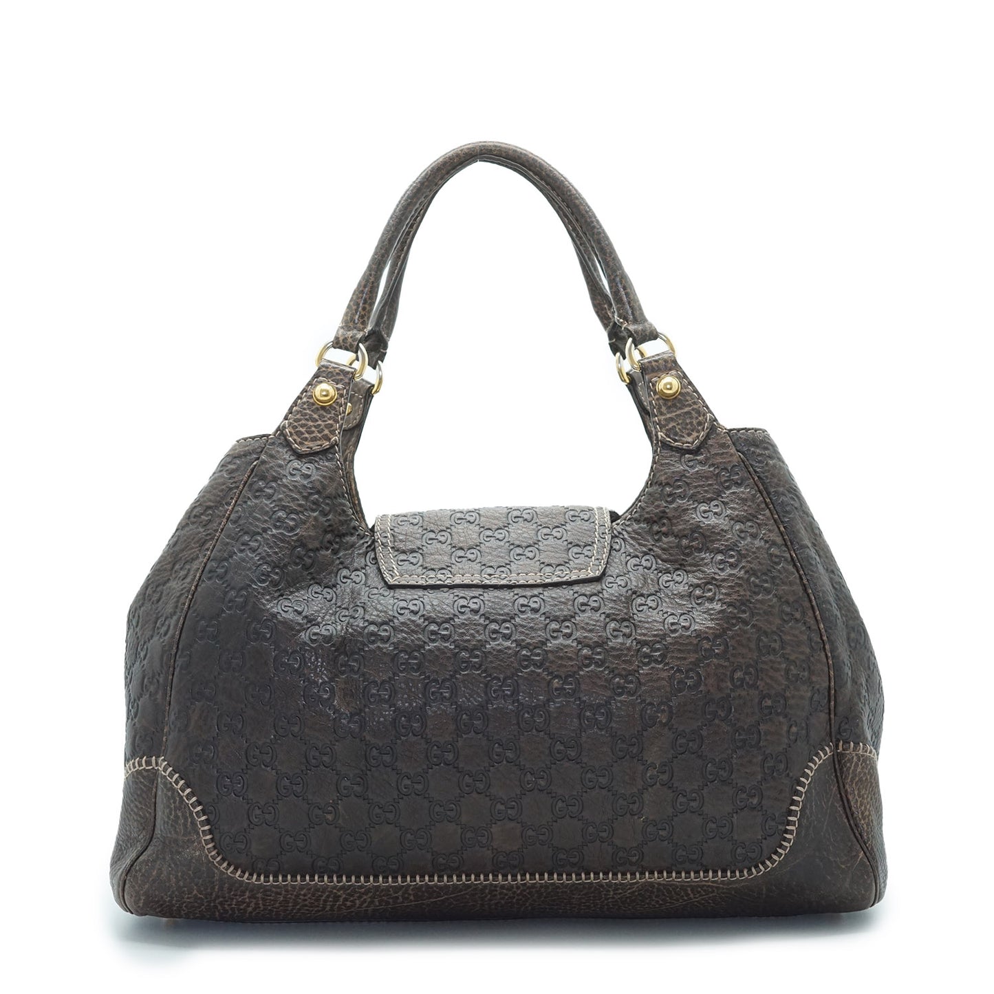 Guccissima Horsebit Large New Pelham Shoulder Tote