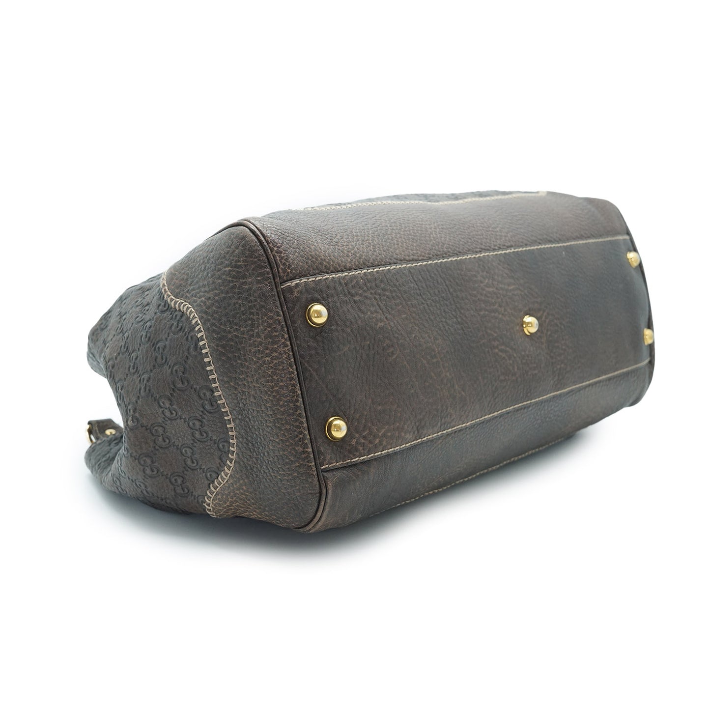 Guccissima Horsebit Large New Pelham Shoulder Tote