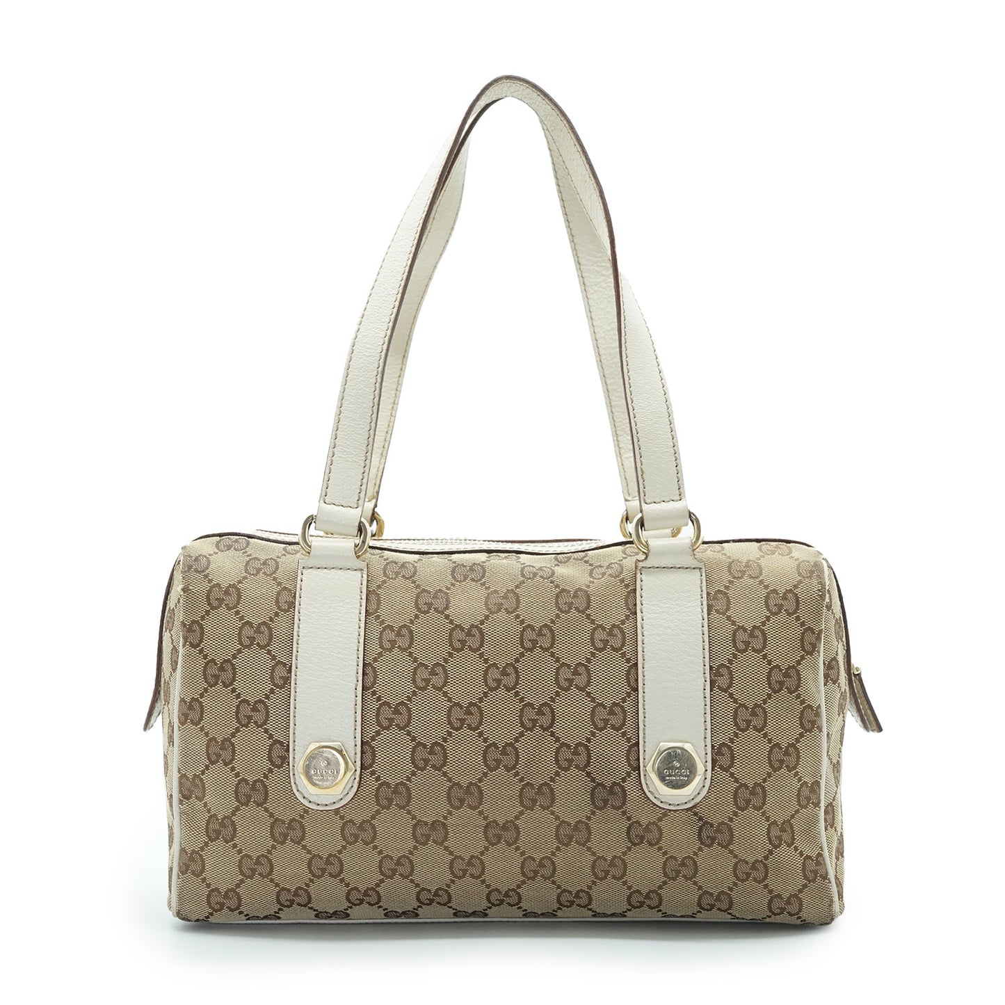 GG Canvas Boston Bag