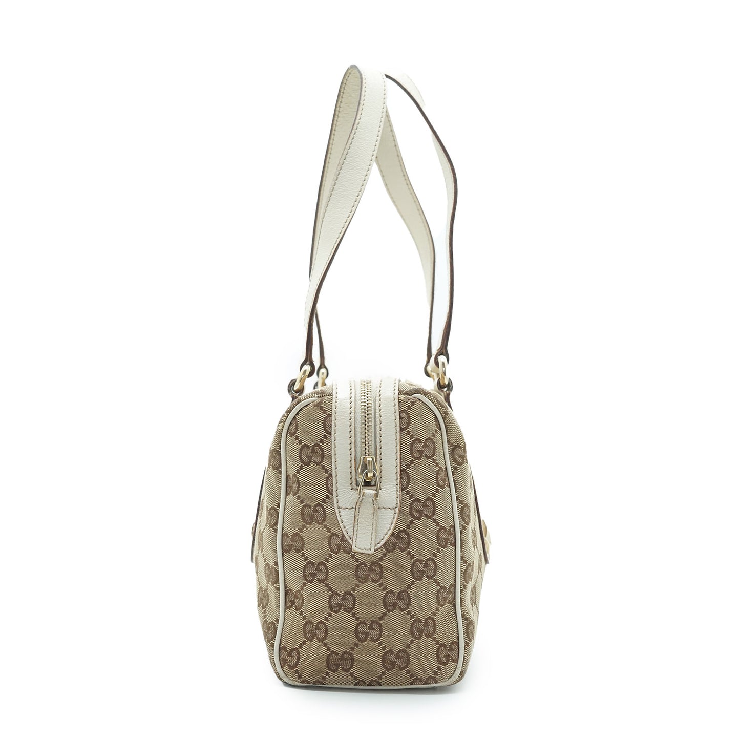 GG Canvas Boston Bag