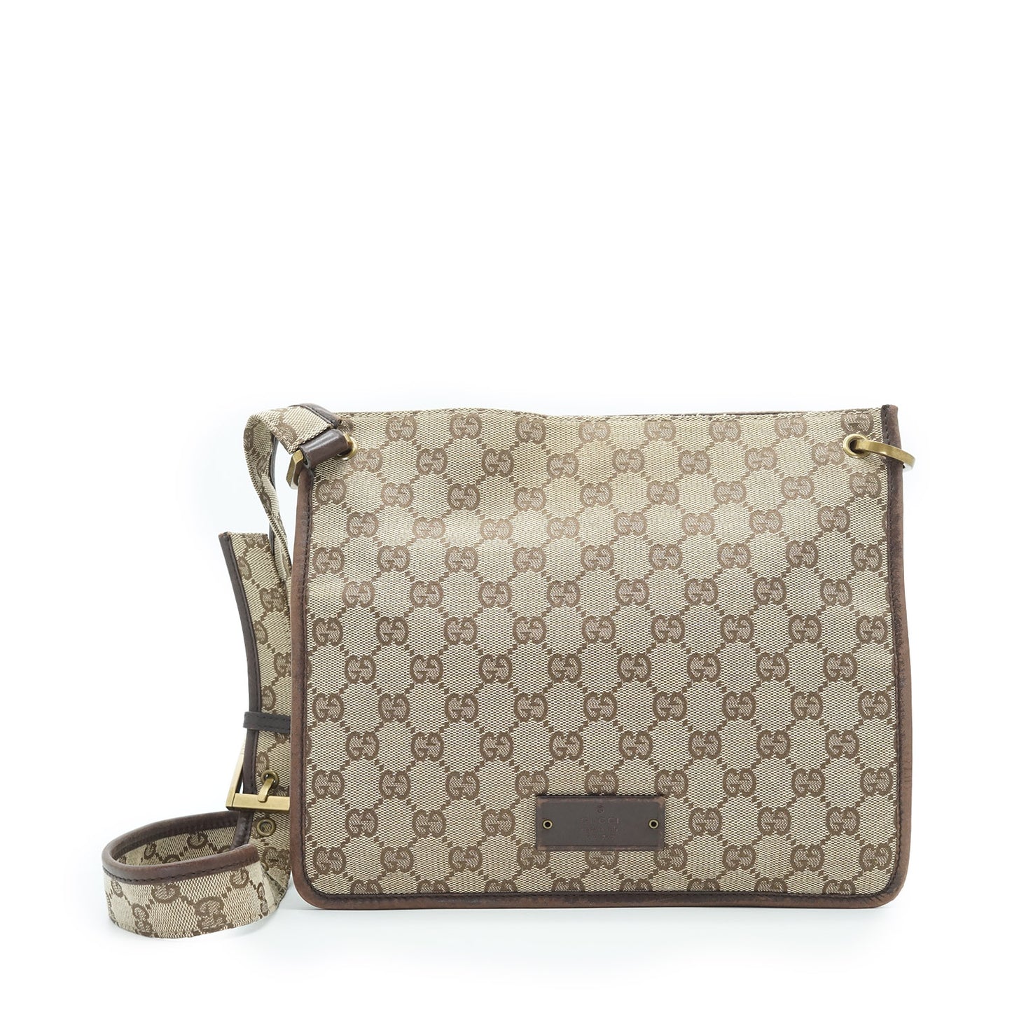 GG Canvas Messenger Crossbody Bag