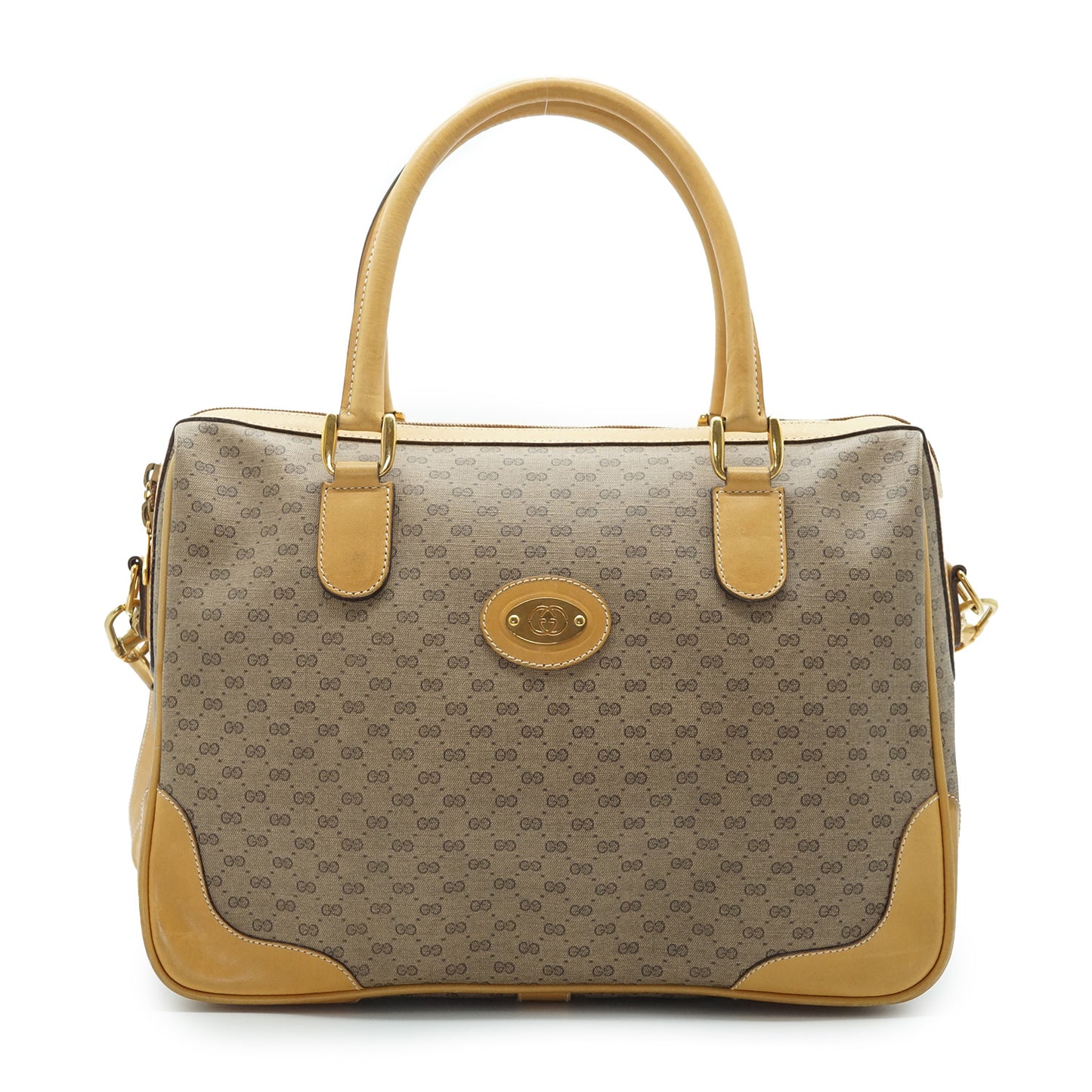 Vintage Micro GG Monogram 2way Boston Bag