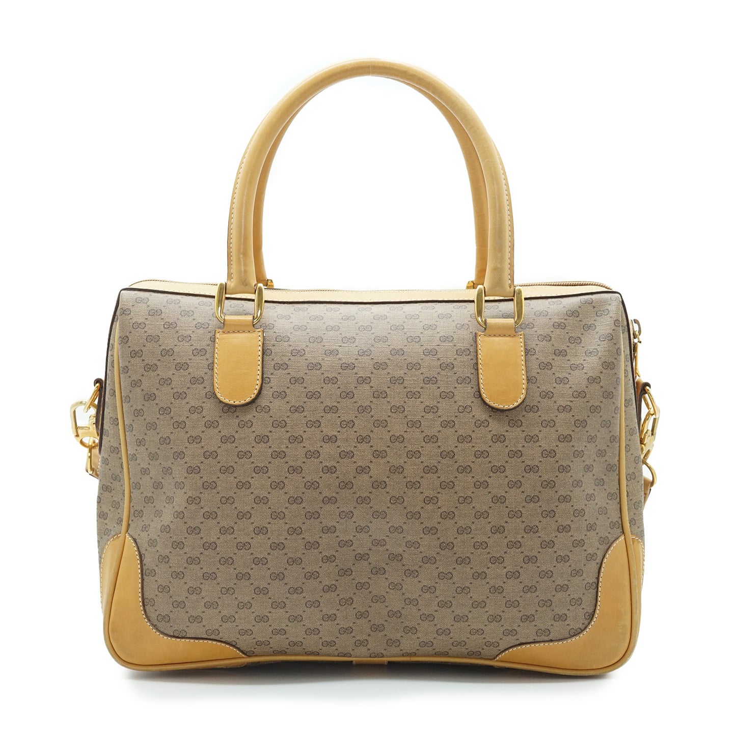 Vintage Micro GG Monogram 2way Boston Bag