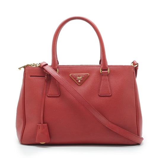 2way Saffiano Leather Galleria Handbag