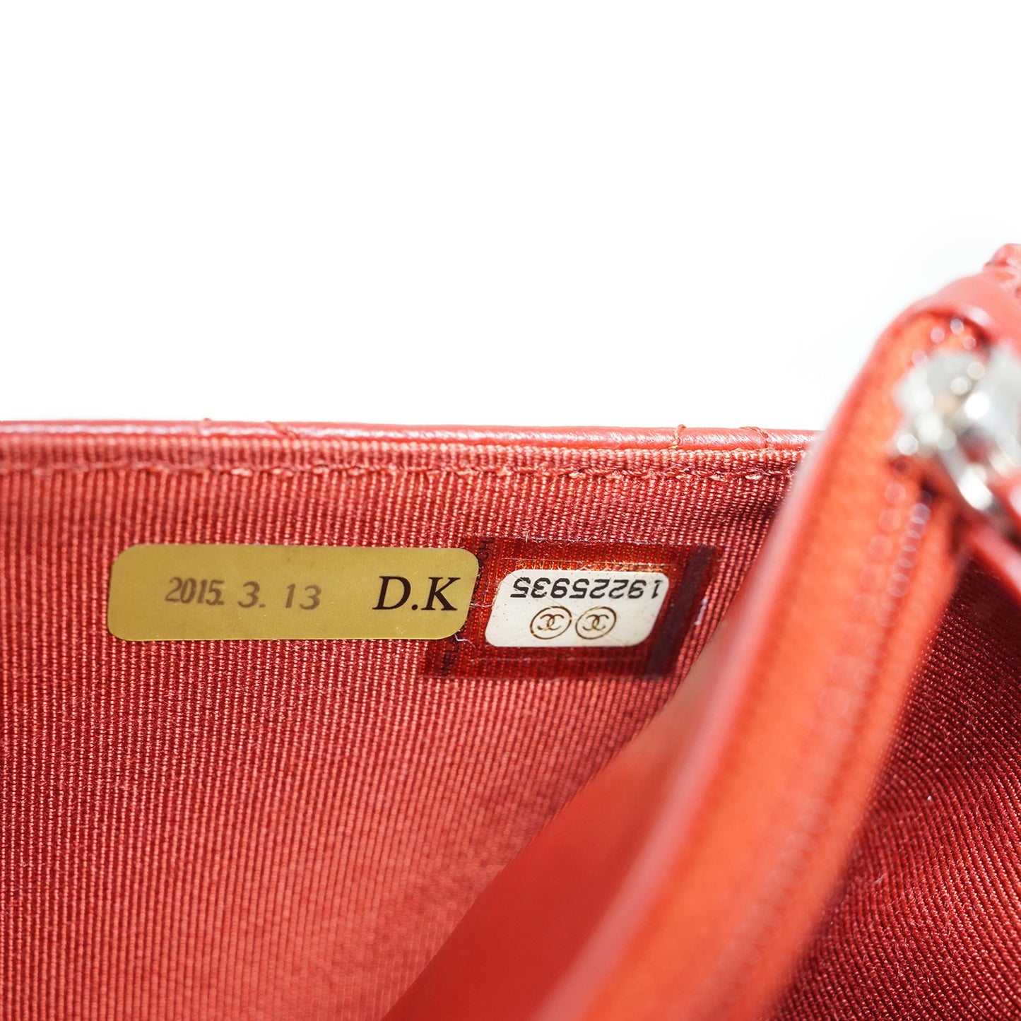 Lambskin Leather Matelasse Wallet on Chain