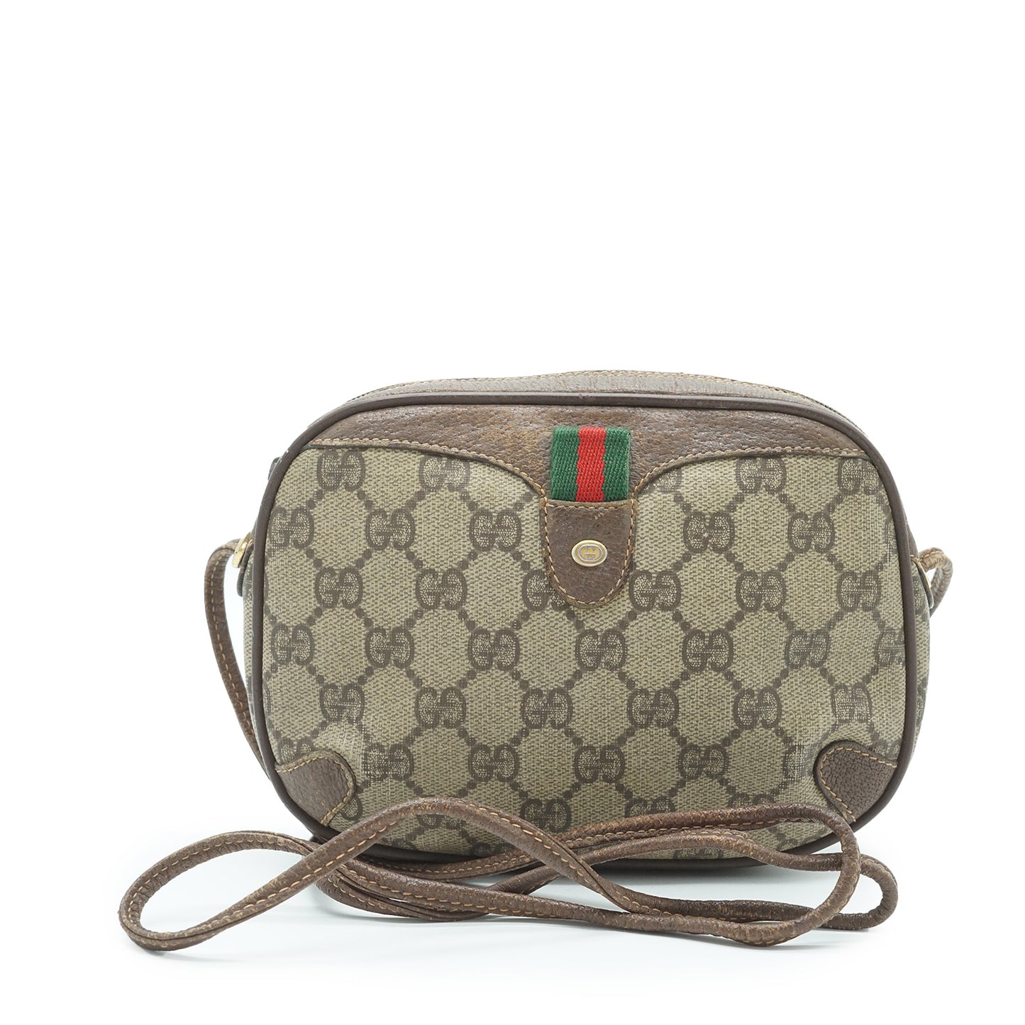 GG Canvas Sherry Line Vintage Ophidia Camera Crossbody Bag