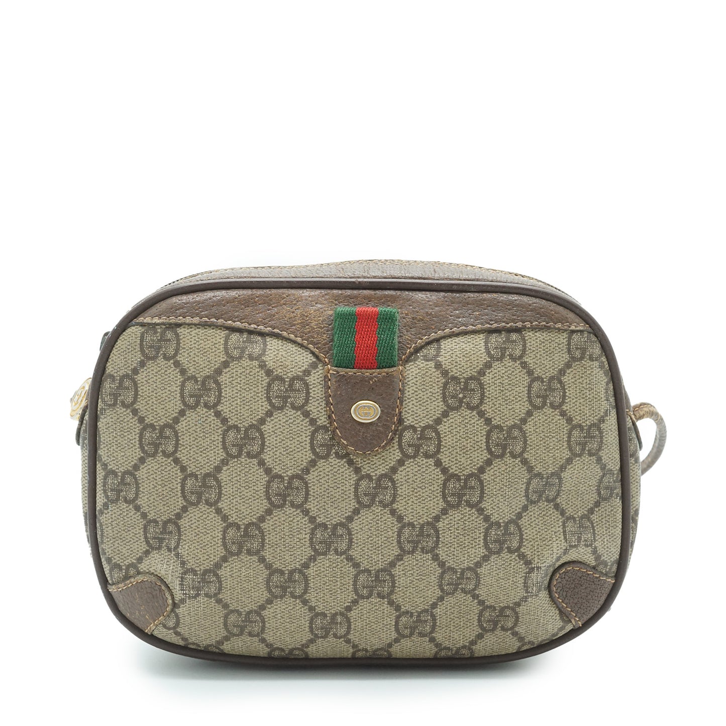 GG Canvas Sherry Line Vintage Ophidia Camera Crossbody Bag