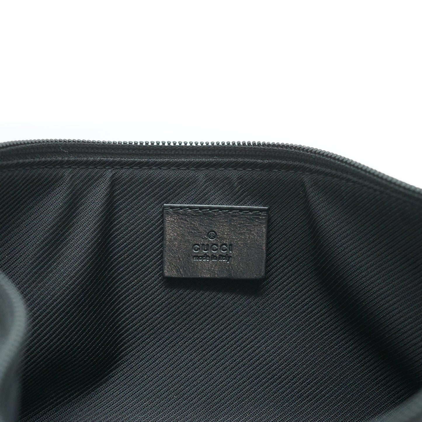 GG Canvas Boat Pochette