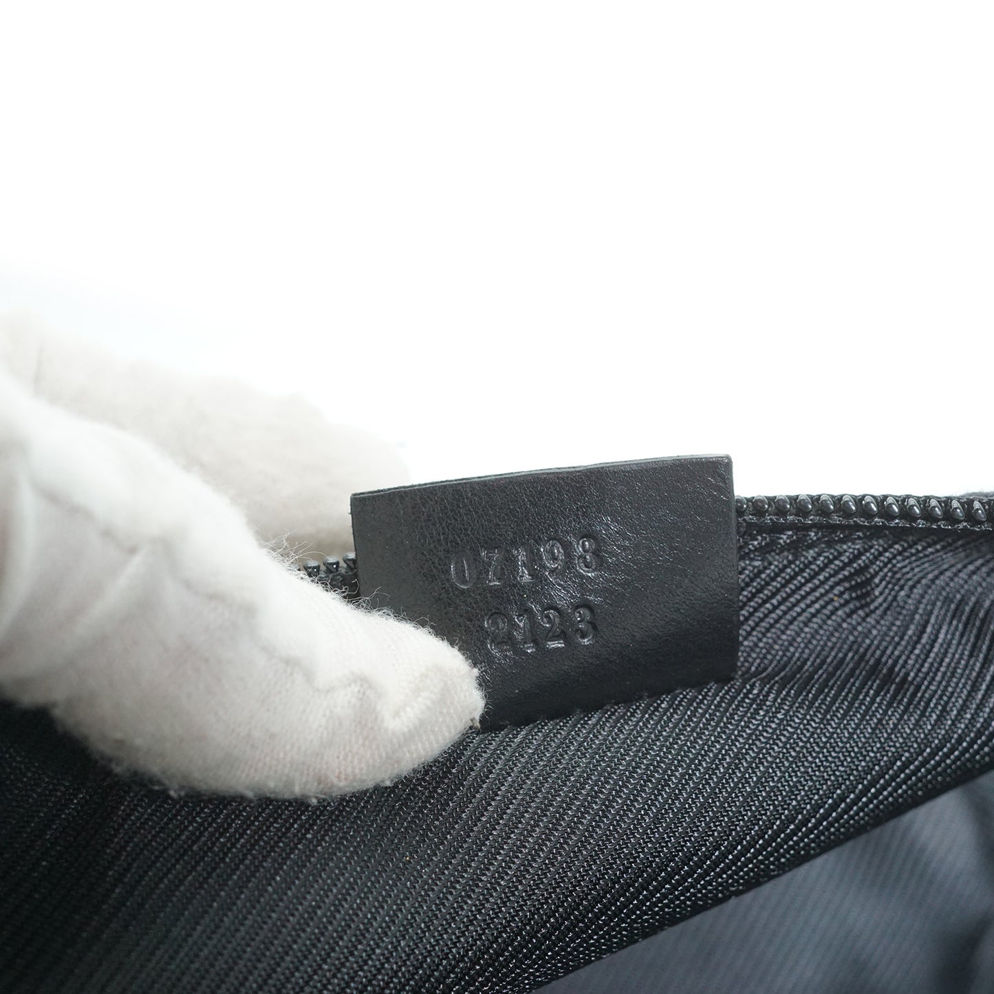 GG Canvas Boat Pochette