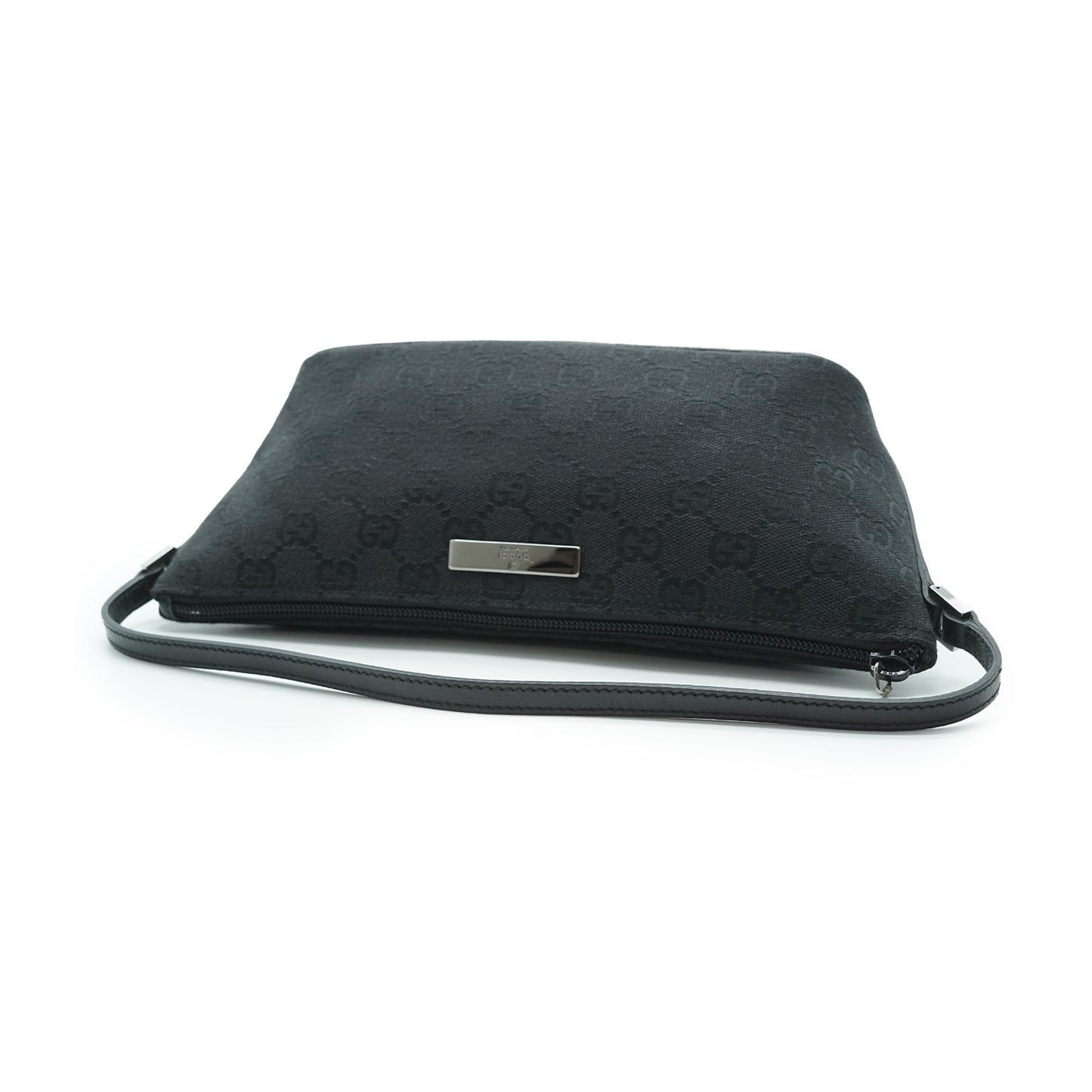 GG Canvas Boat Pochette