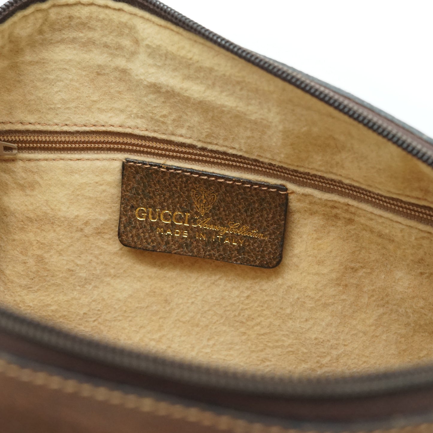 GG Supreme Sherry Line Vintage Ophidia Boston Bag