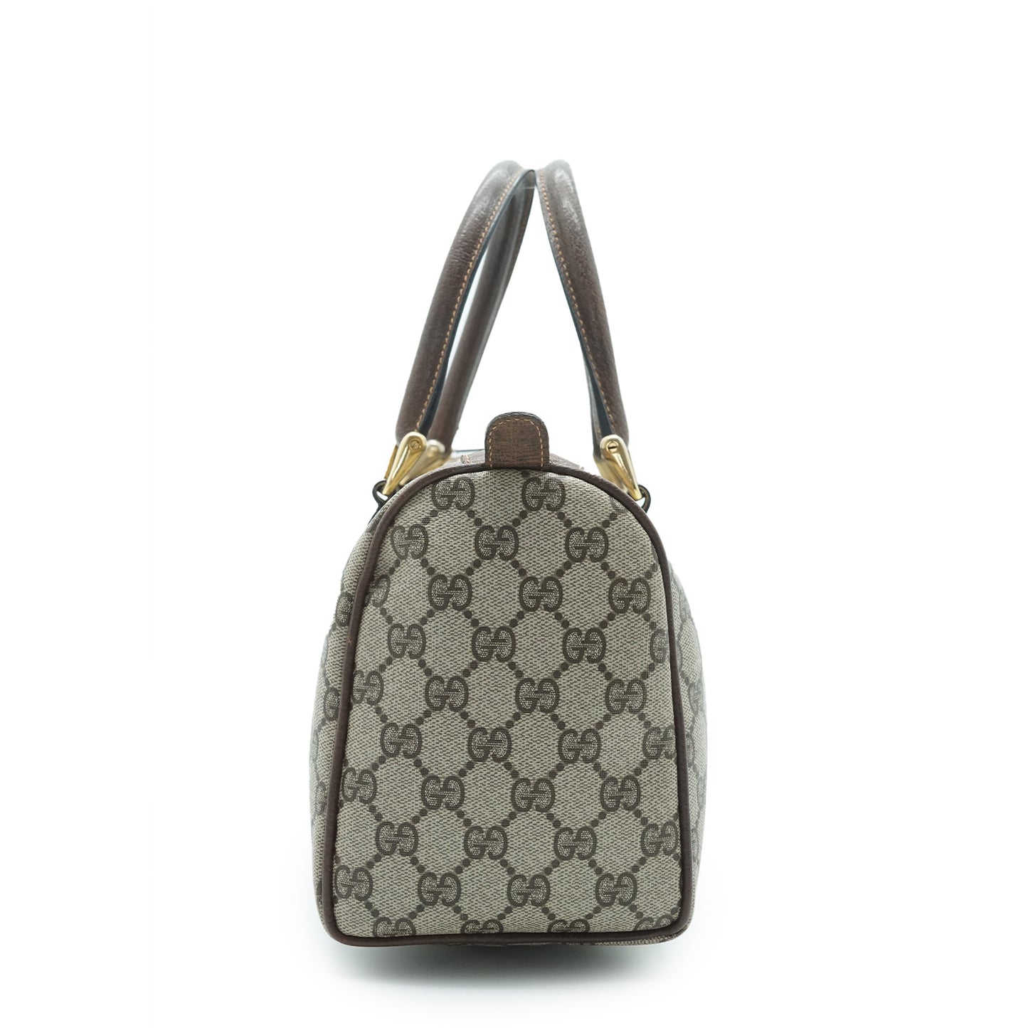 GG Supreme Sherry Line Vintage Ophidia Boston Bag