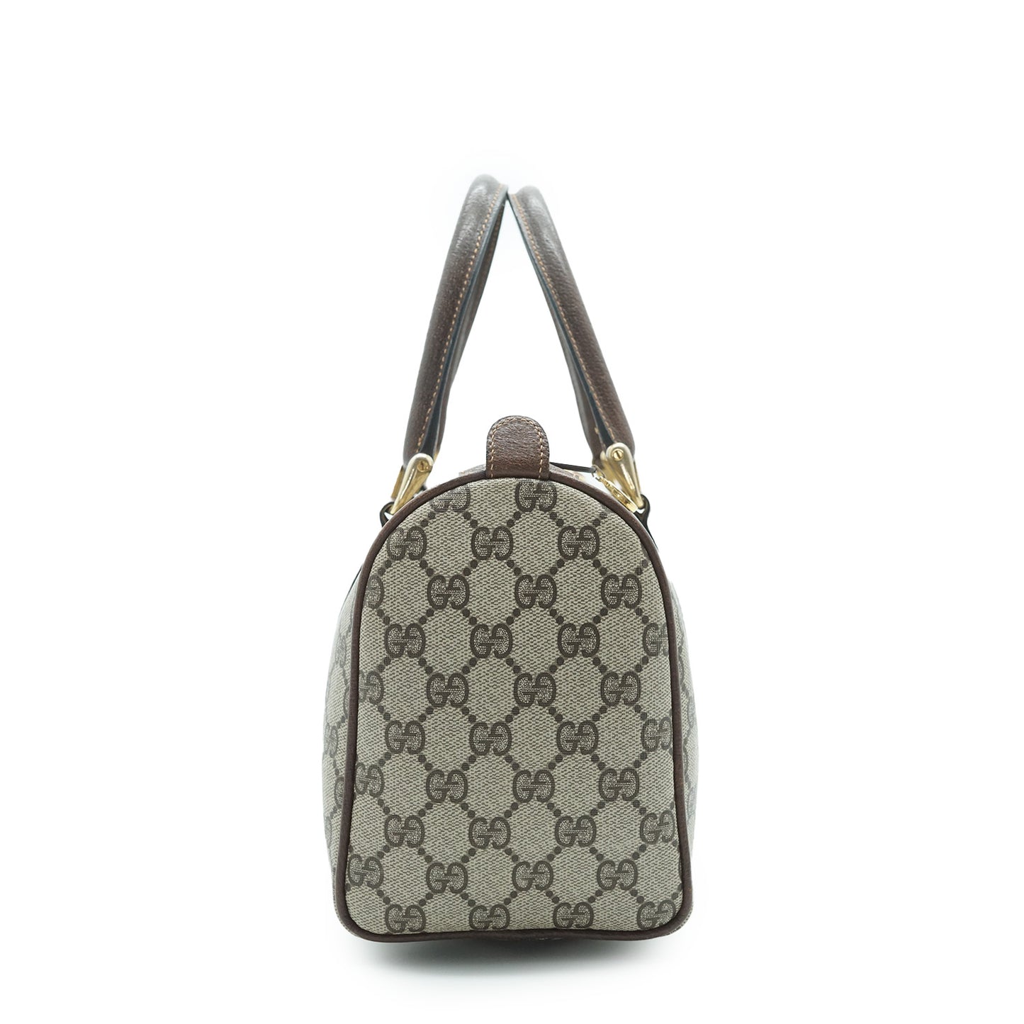 GG Supreme Sherry Line Vintage Ophidia Boston Bag