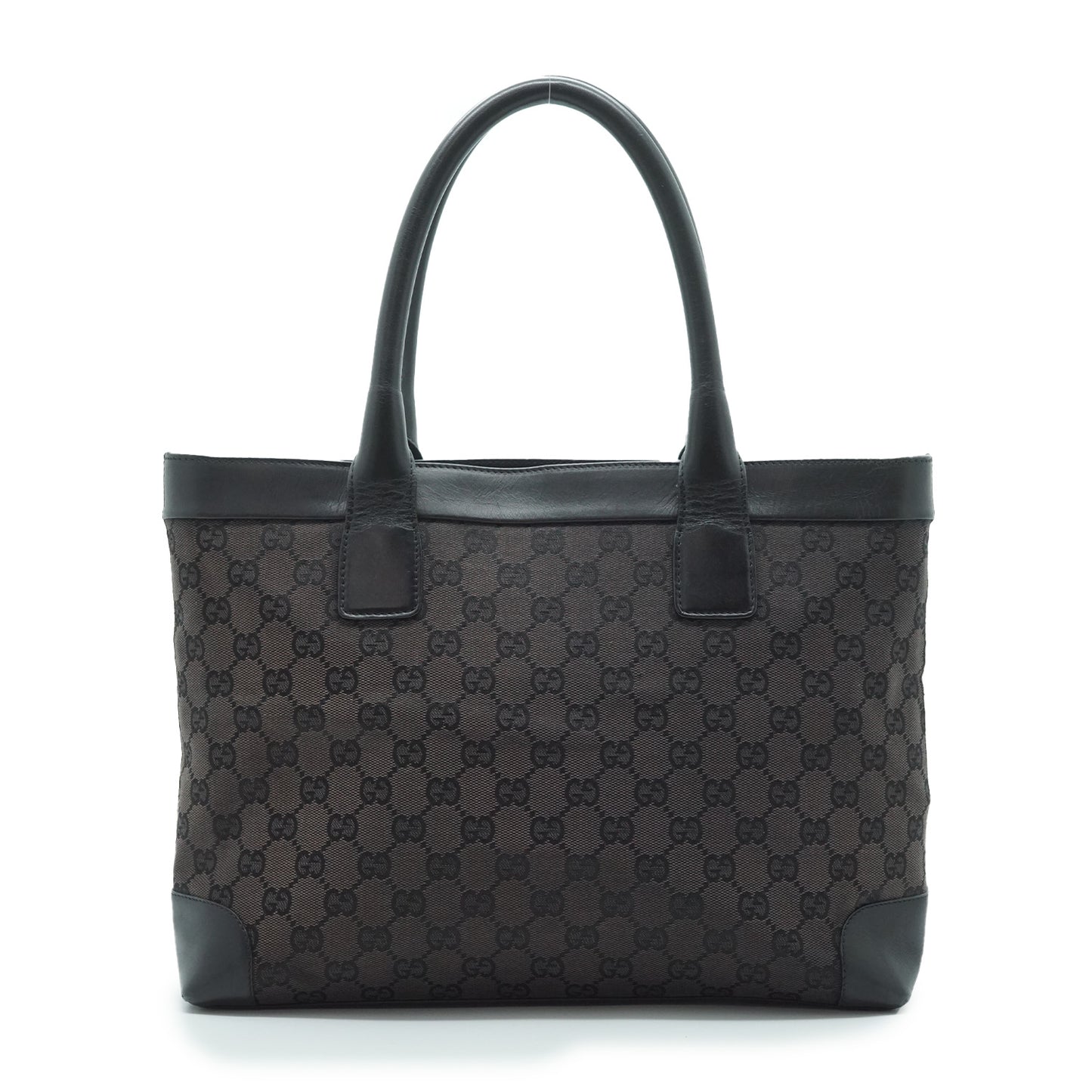 GG Canvas Leather Tote