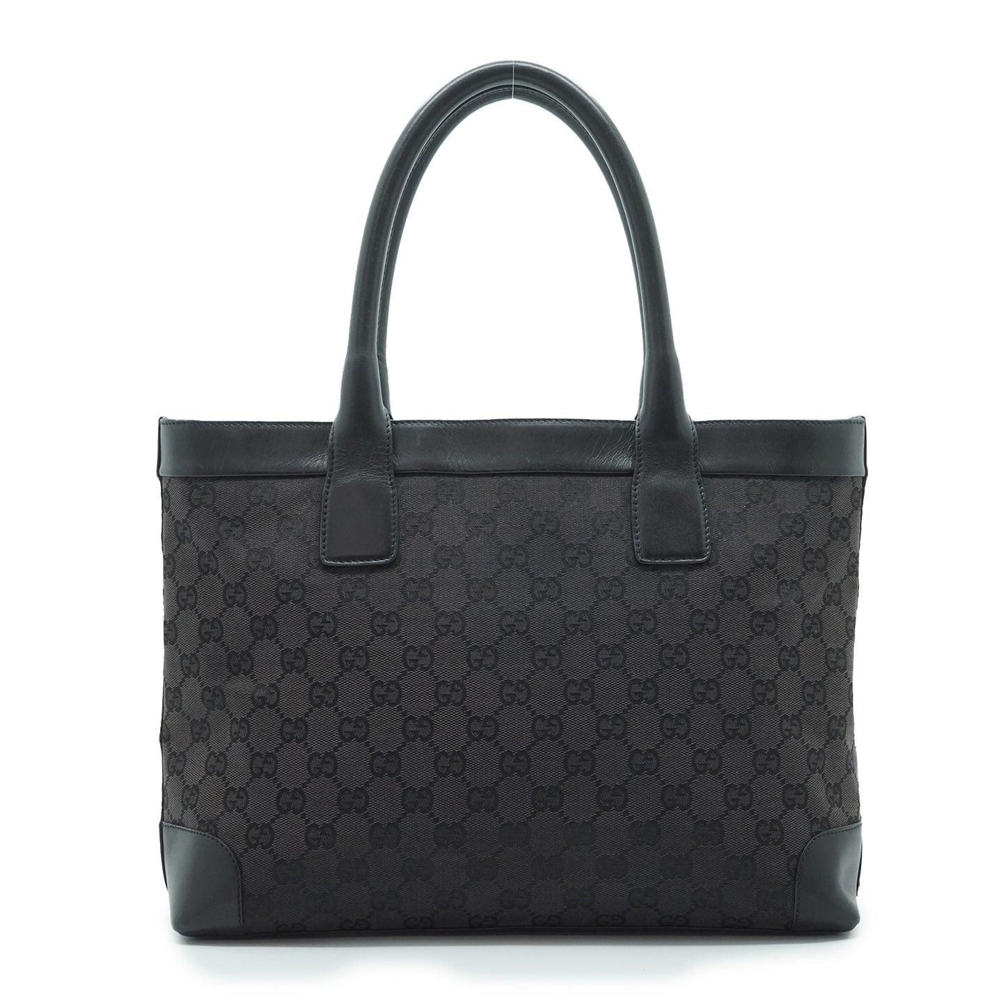 GG Canvas Leather Tote