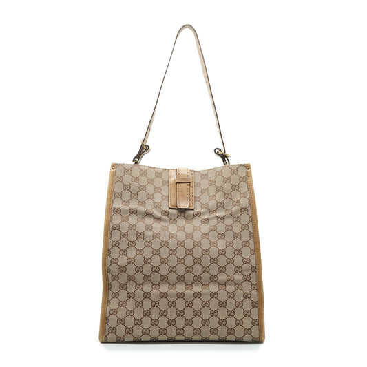 GG Canvas Vertical Tote