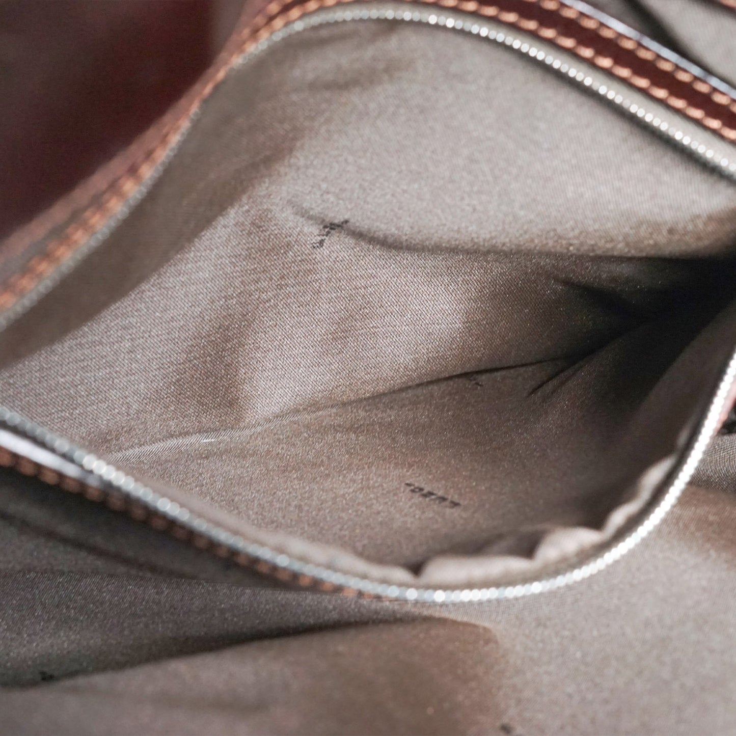 Zucca Canvas Leather Trimmed Foldable Tote