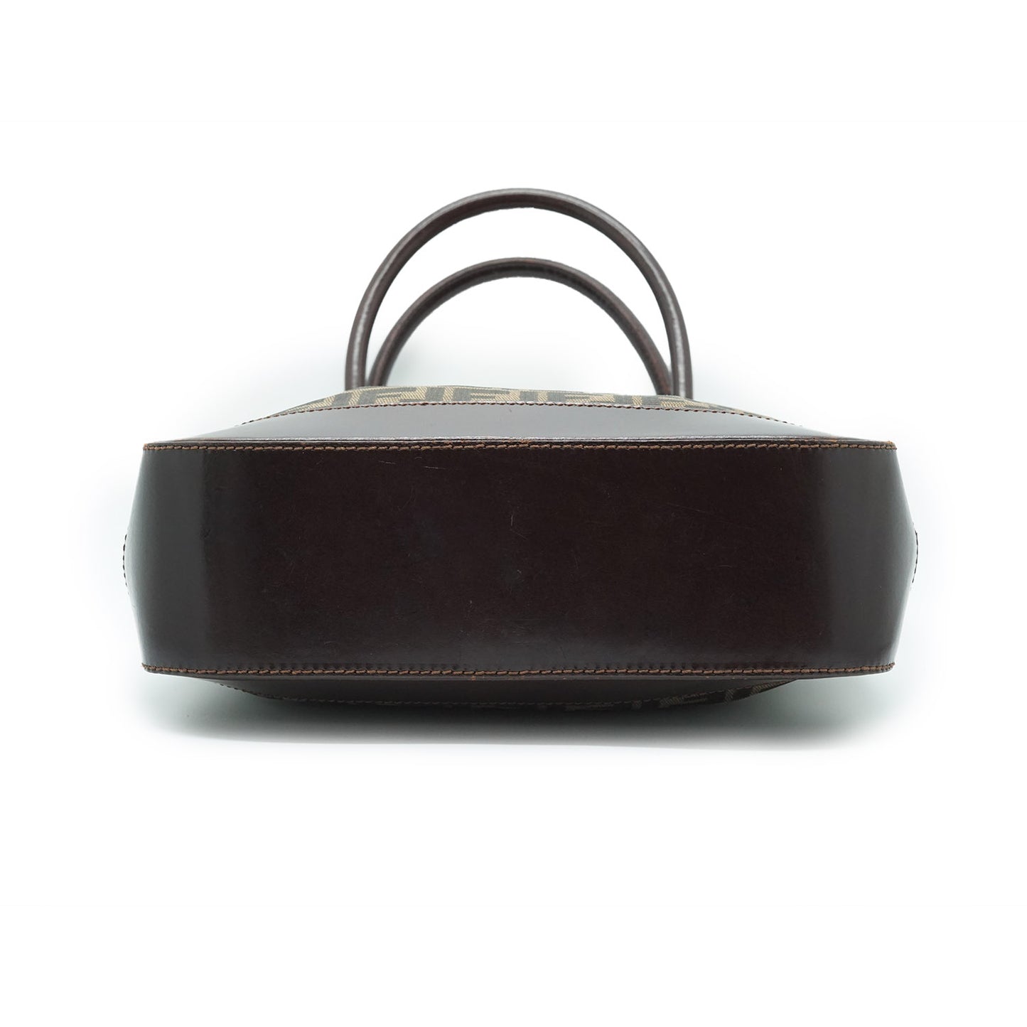 Zucca Canvas Leather Trimmed Foldable Tote