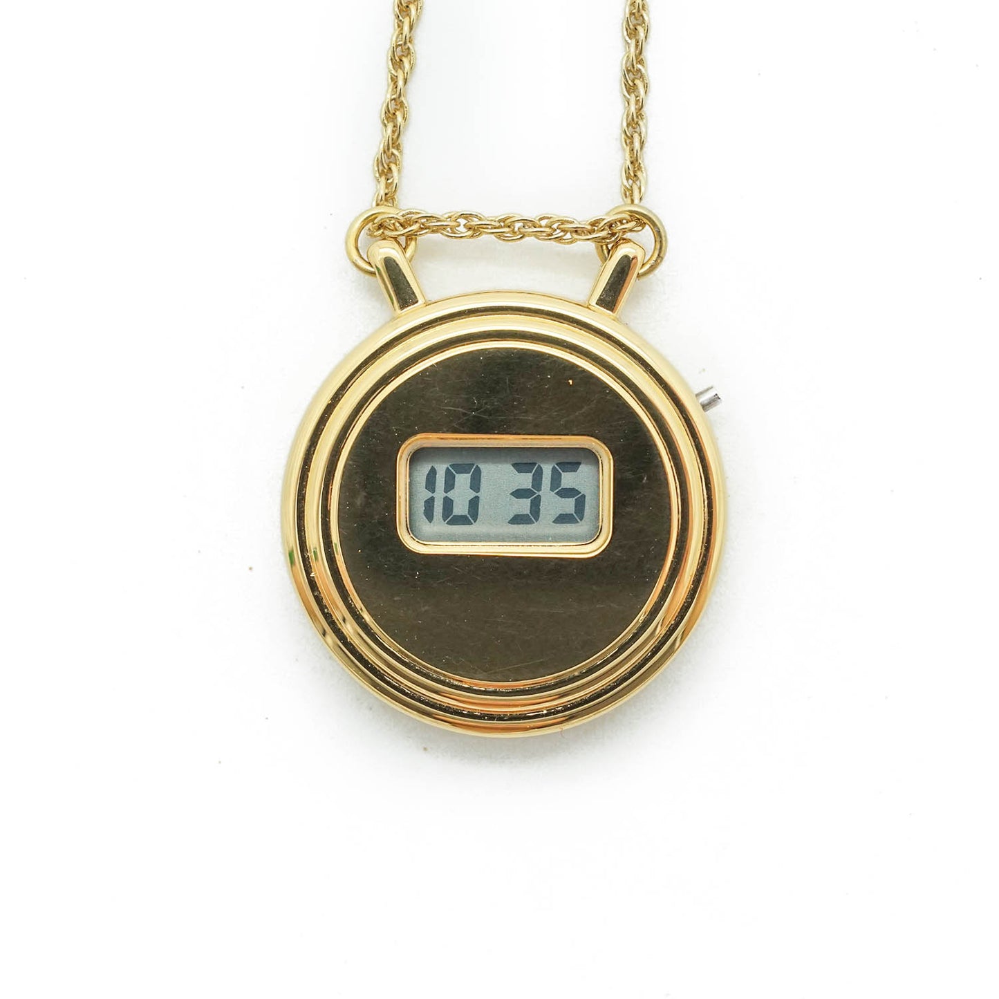 Dior Letter Logo Vintage Watch Necklace