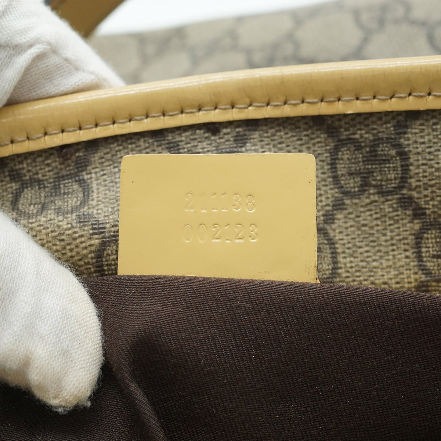 GG Supreme Coated Canvas Tote