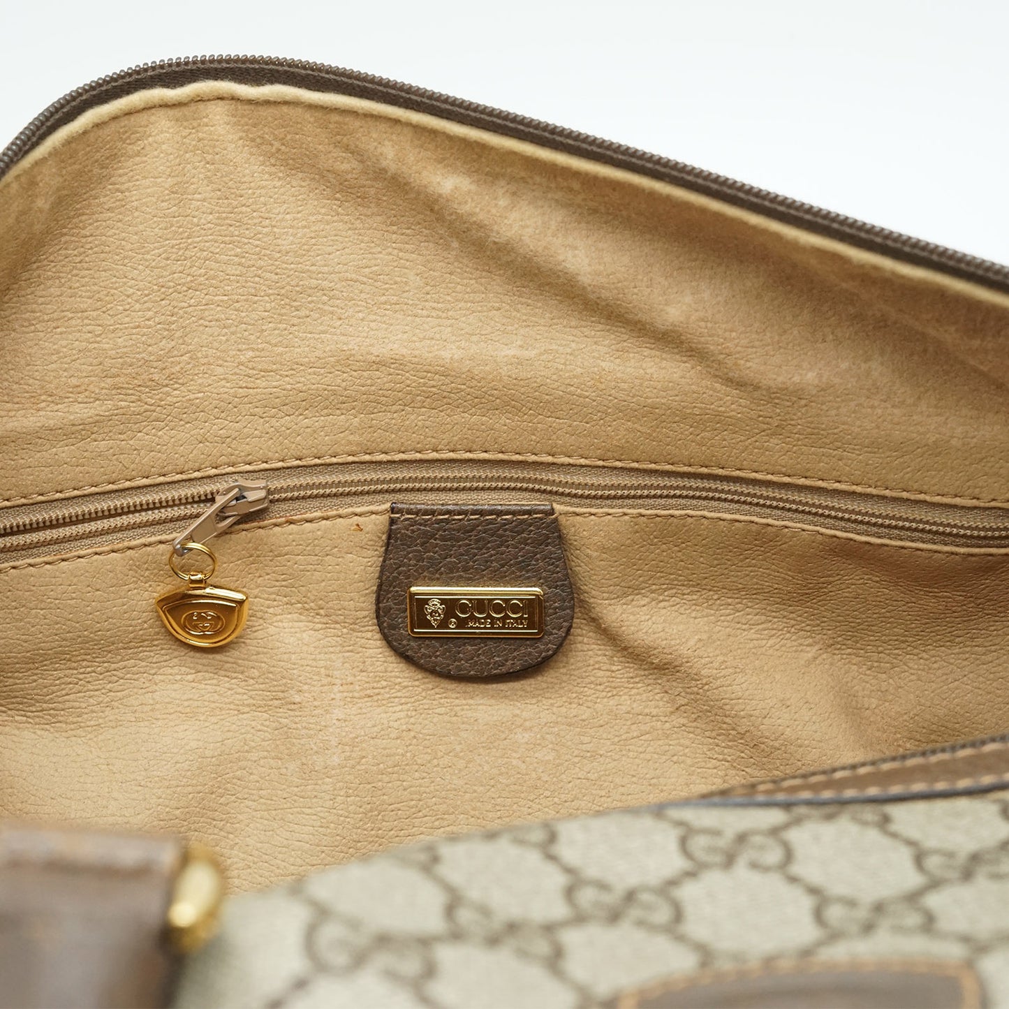 GG Supreme Coated Canvas Vintage Doctor Luggage Bag