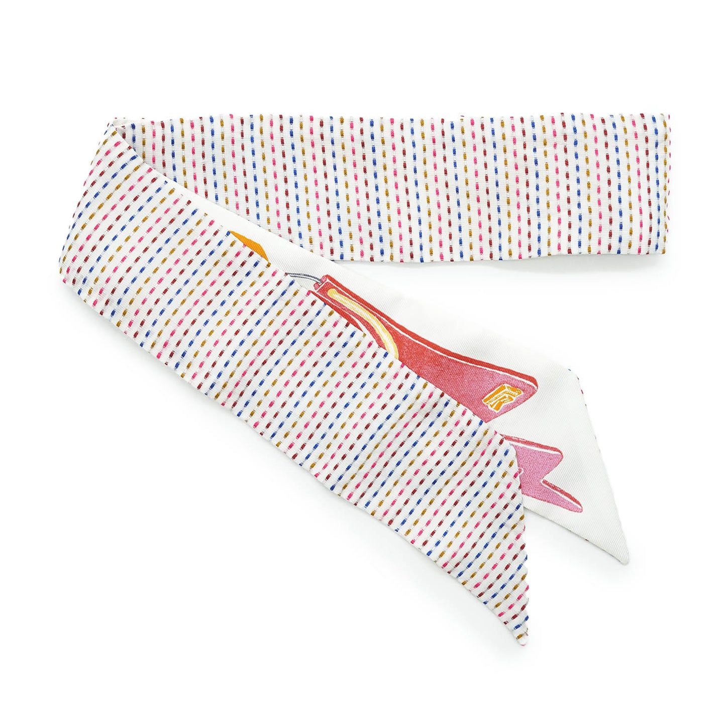 Chevaloscope Pointille Silk Twilly