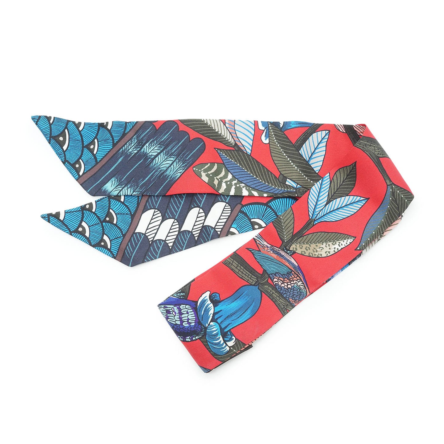 Tree of Song Silk Twilly