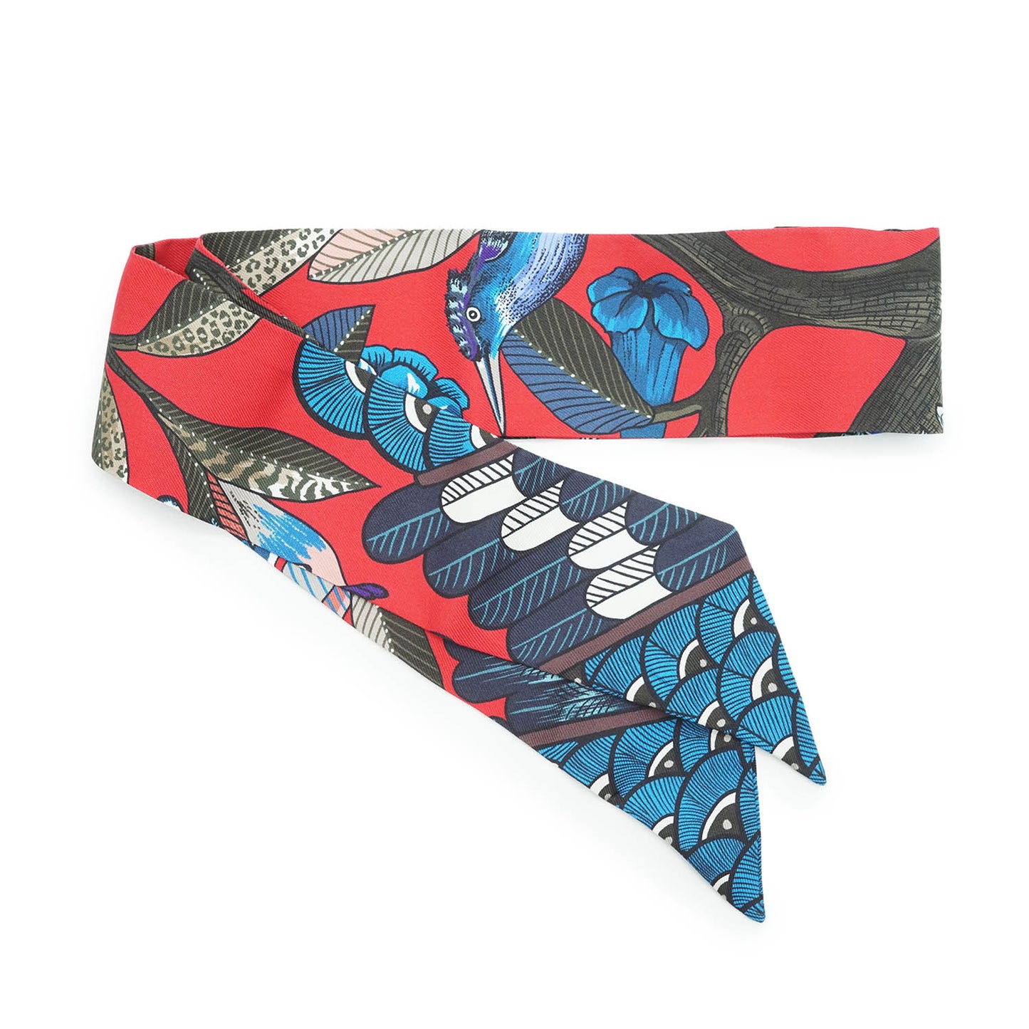 Tree of Song Silk Twilly