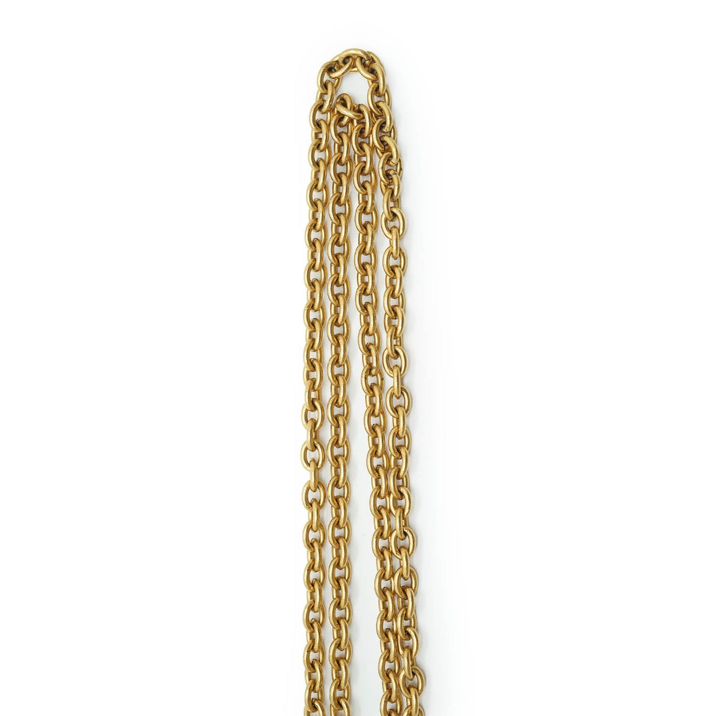 Magnifying Glass Gold Chain Necklace GP