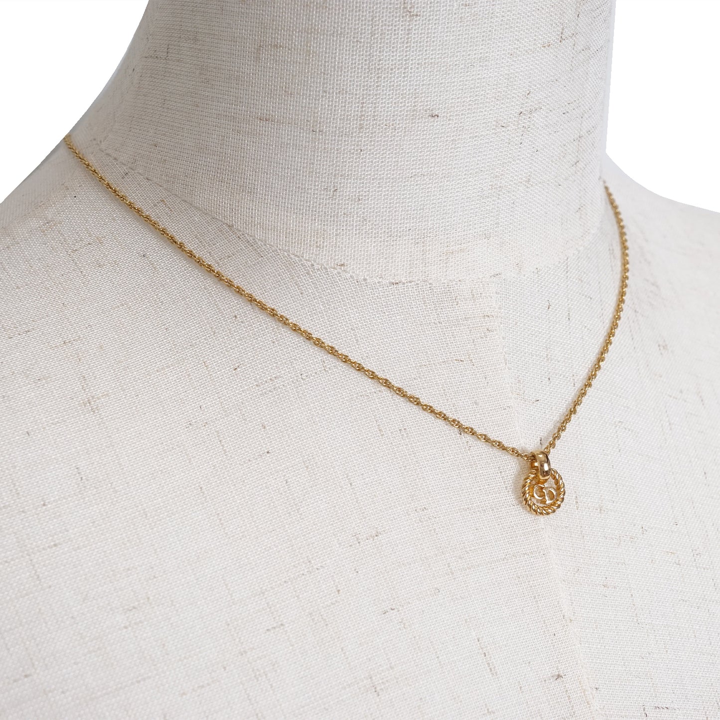 Mini CD Circle Logo Choker