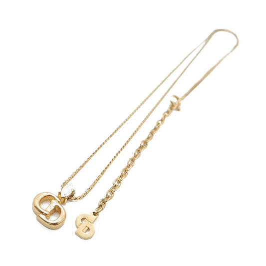 CD Logo Rhinestone Choker