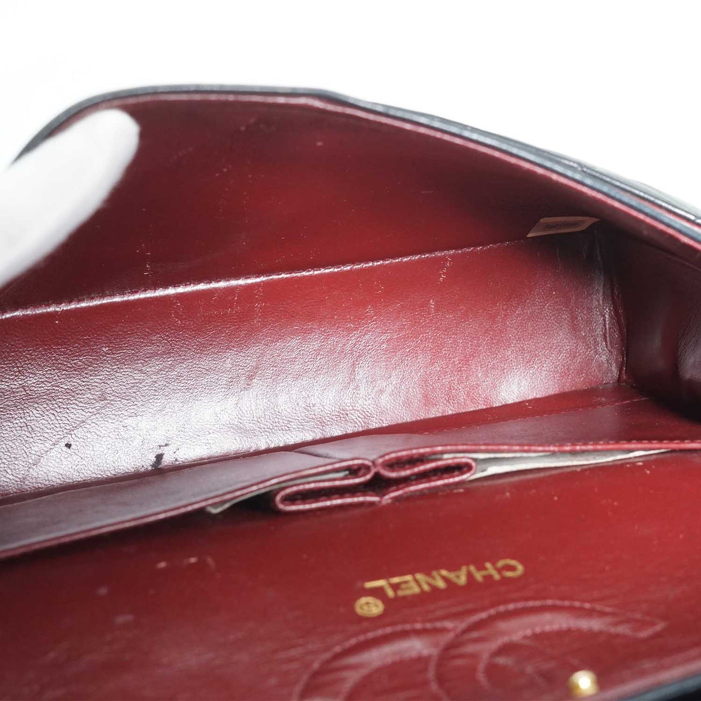 Lambskin Matelasse 25 Double Flap Chain Shoulder Bag