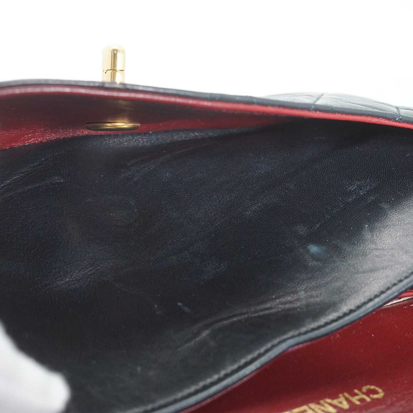 Lambskin Matelasse 25 Double Flap Chain Shoulder Bag