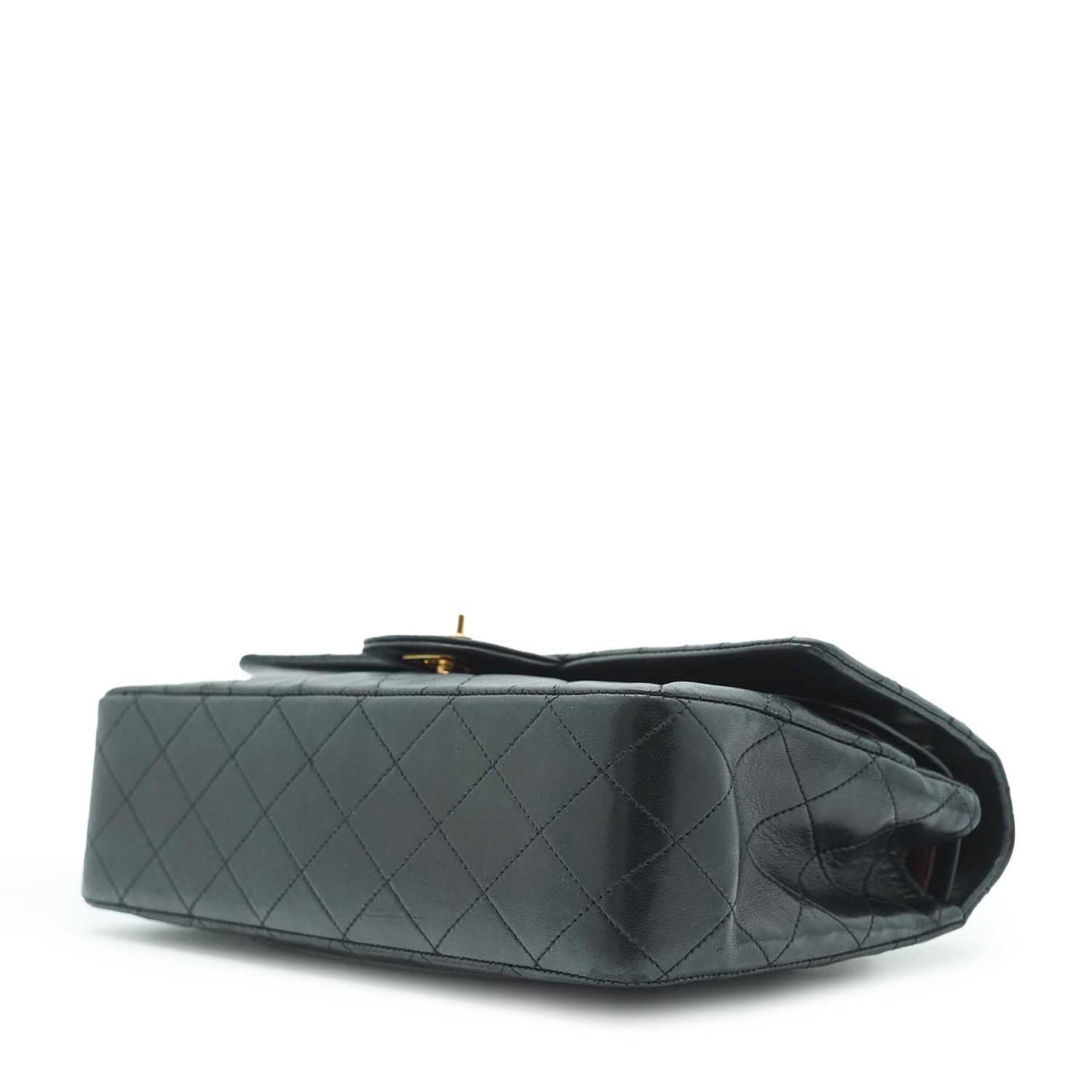 Lambskin Matelasse 25 Double Flap Chain Shoulder Bag